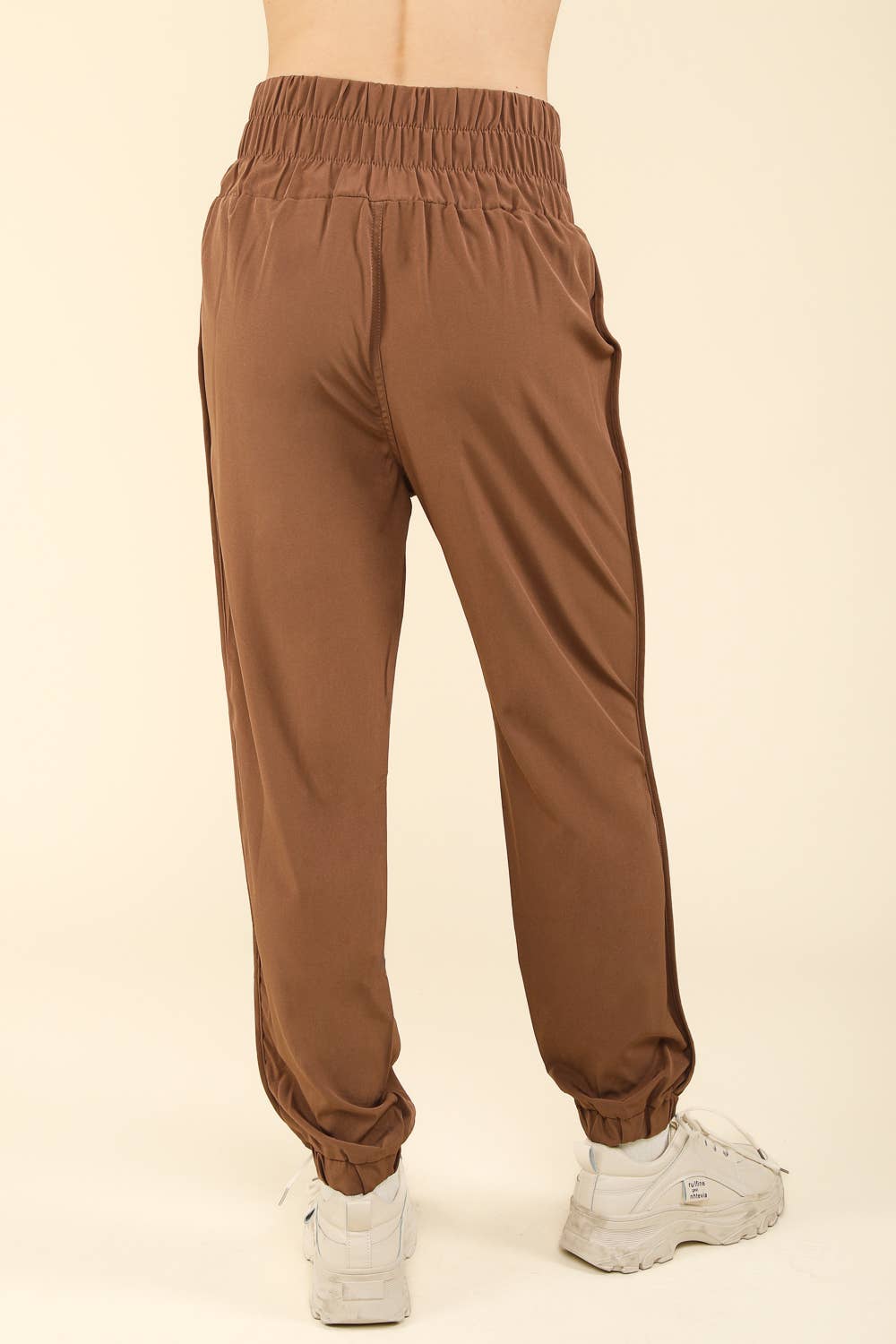 High Waisted Cargo Active Joggers w/ Pockets NP70063