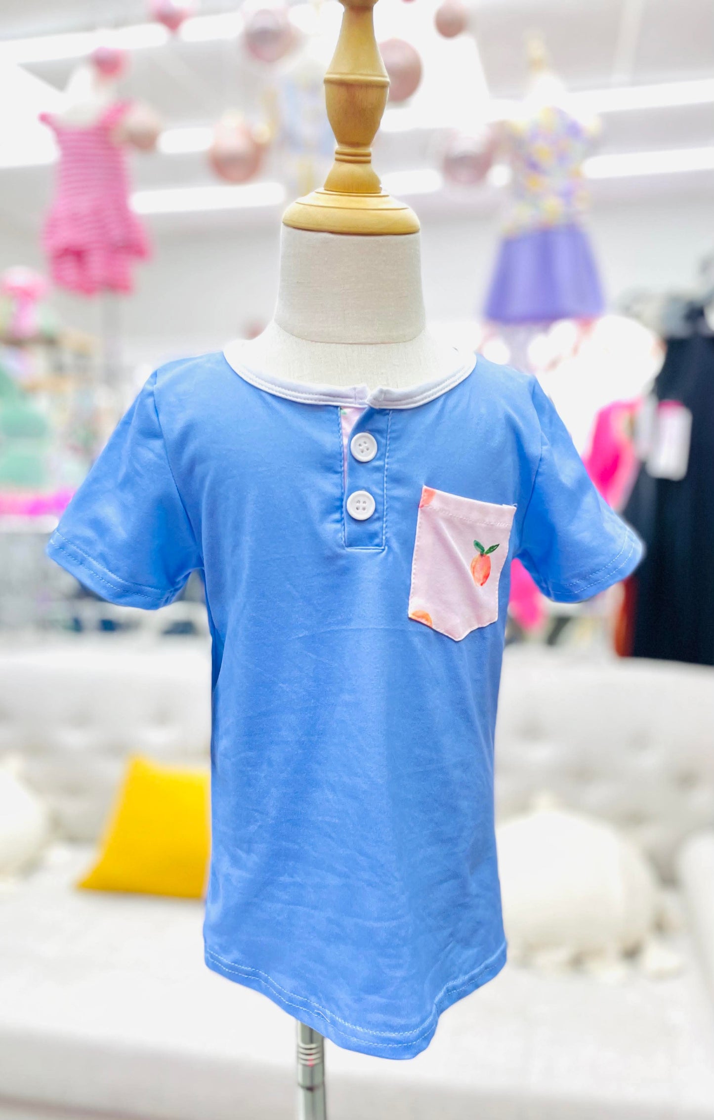 Boy’s Peach Shirt DRG911