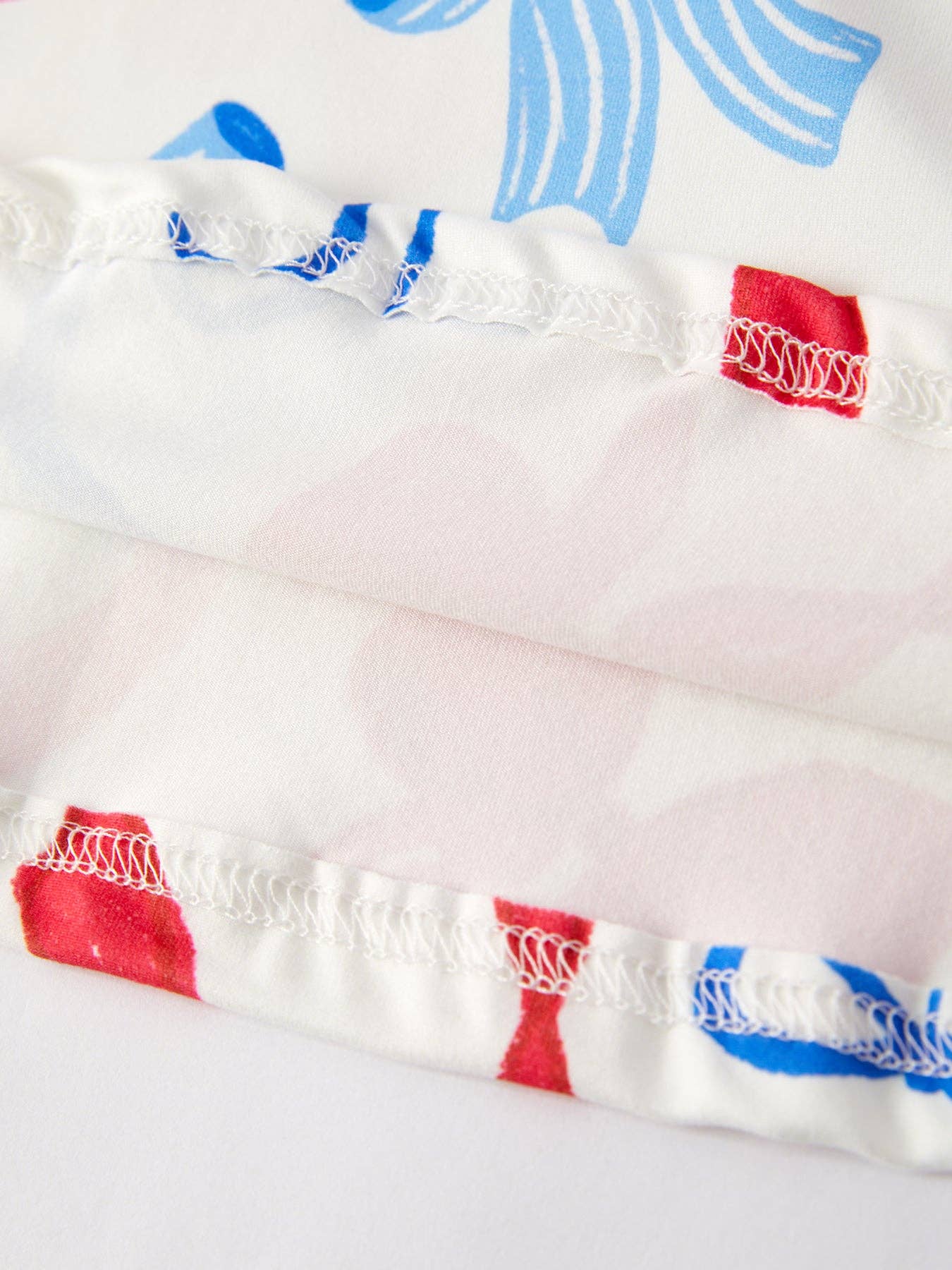 4th of july Color Bow Printed Short Sleeves Dress DRG518