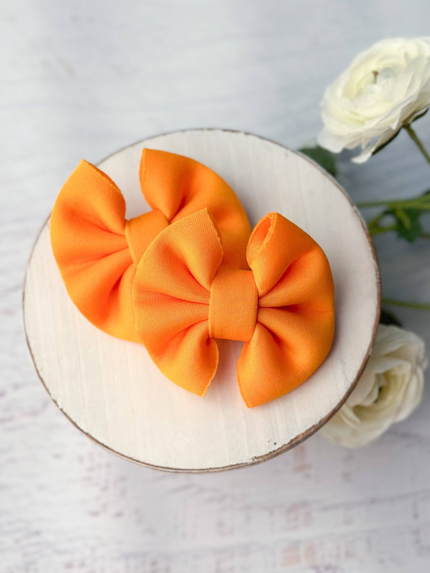Puffy Pigtail Bows - Set of 2 7914