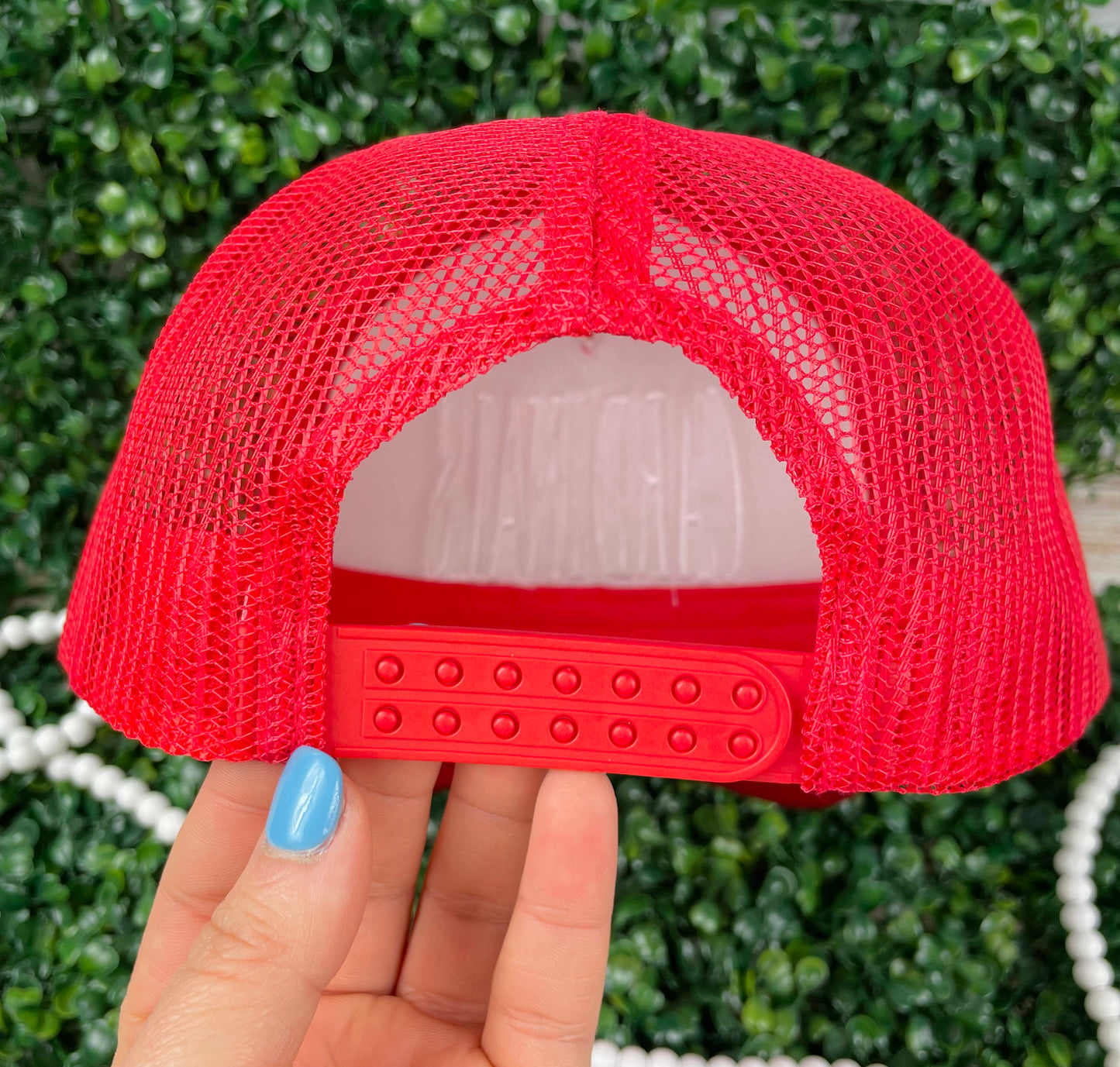 Red Foam Trucker Hat Cardinals Embroidered CH25