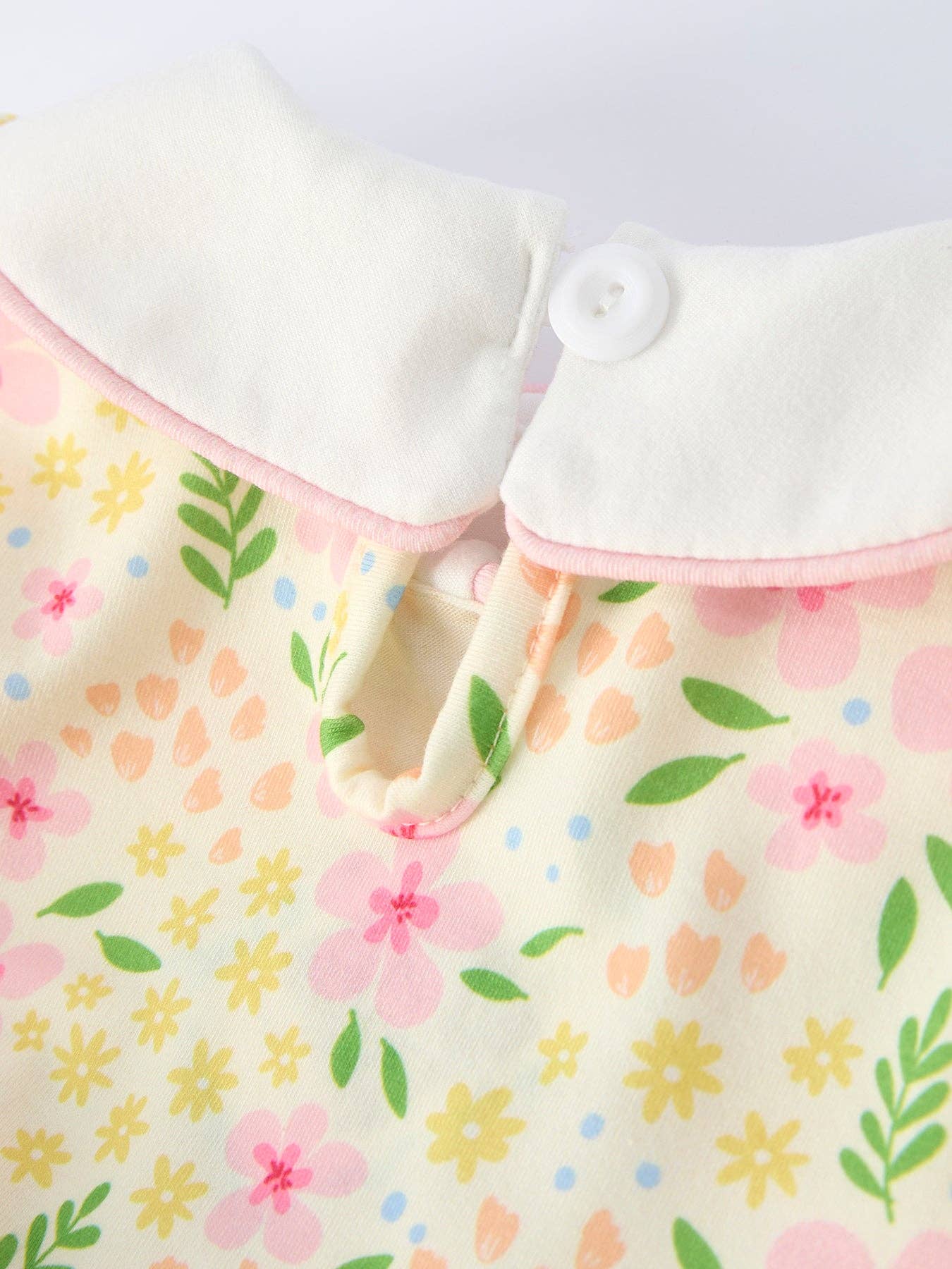 Easter Bunny Embroidery Smocking Cute Baby Girls Dress aj12126