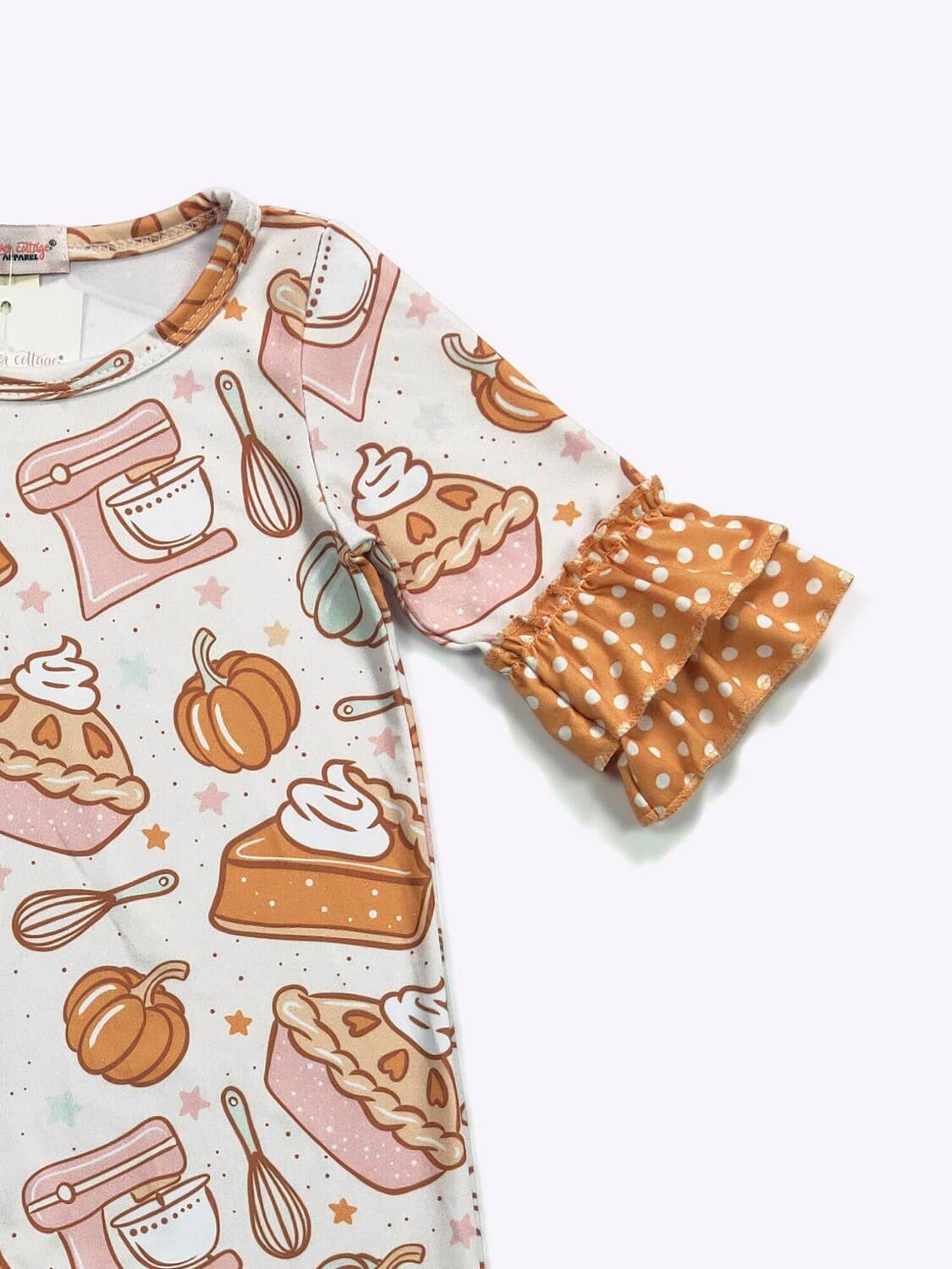 Pumpkin Pie Baby Romper- 101425br