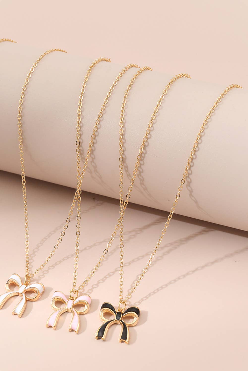 LDC Triple Layered Bowknot Necklace BH012