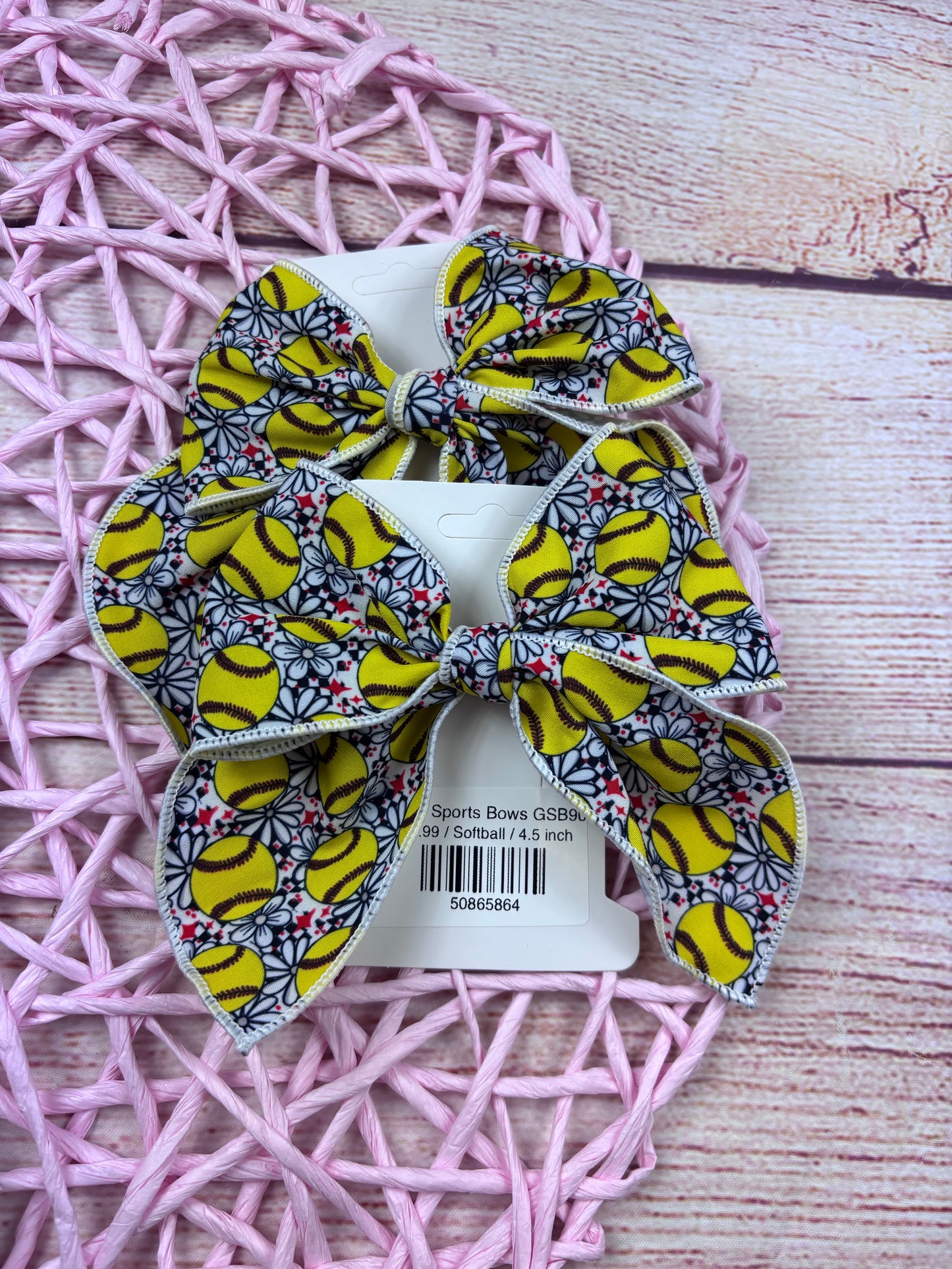 Girl's Sports Bows GSB90