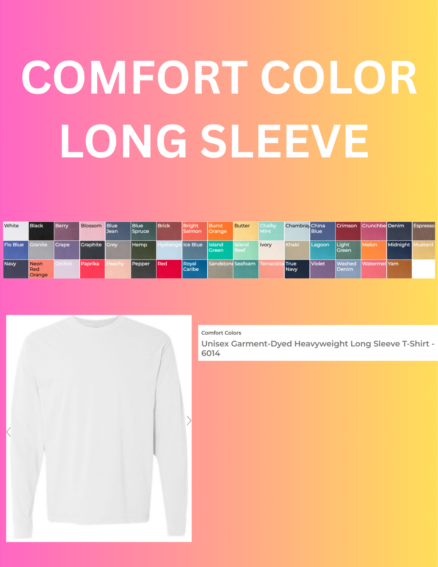 PIRATES VOLLEYBALL 🏐 - LONG SLEEVE - (Comfort Color)-072526BR