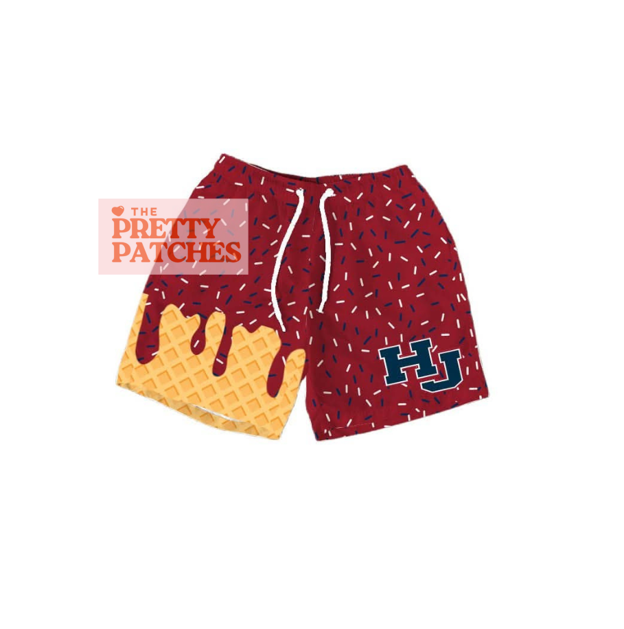 Drip Shorts HARDIN JEFFERSON HAWKS ADULT in store 112425