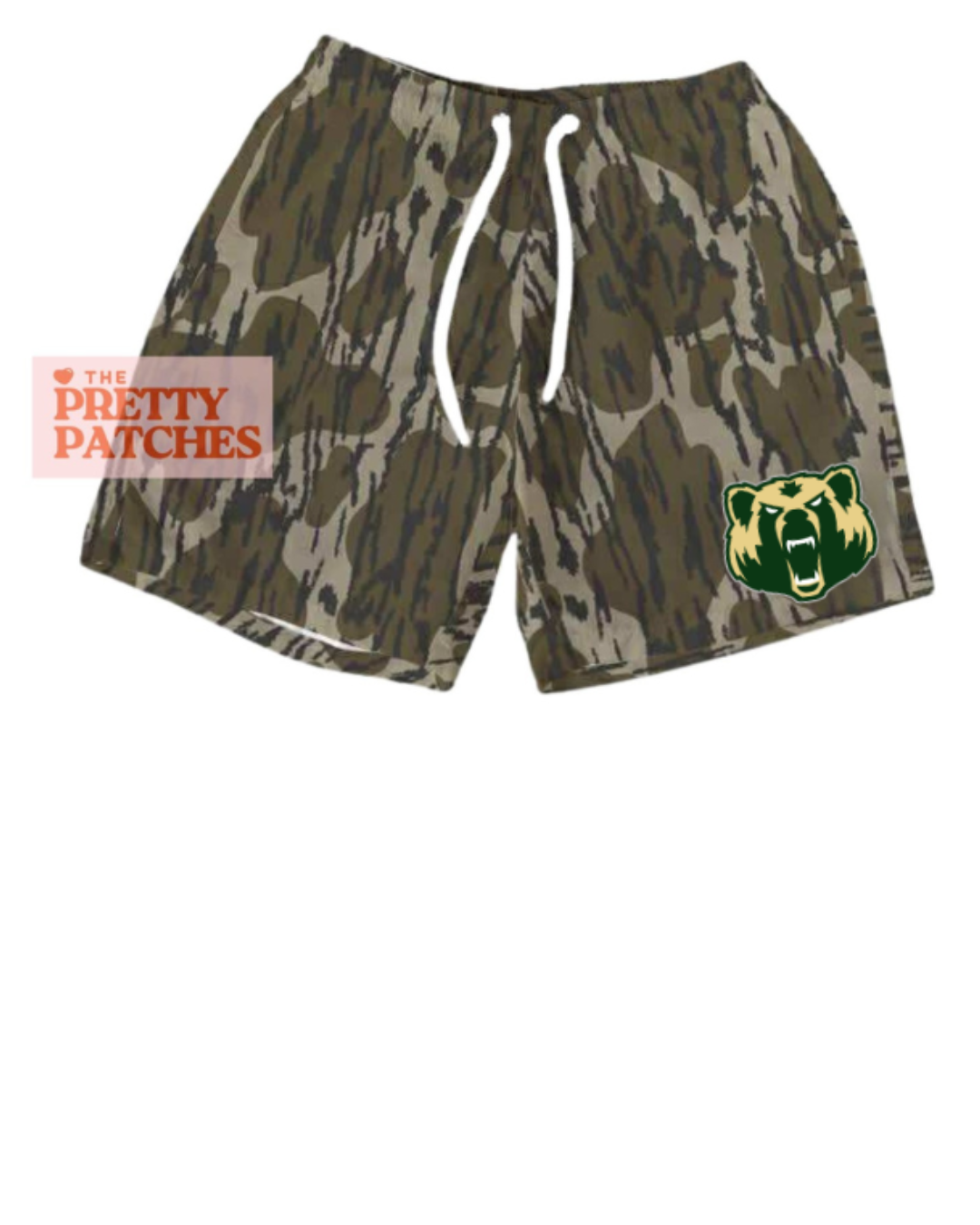 LCM Bears TREE BARK shorts (YOUTH) - PRE ORDER