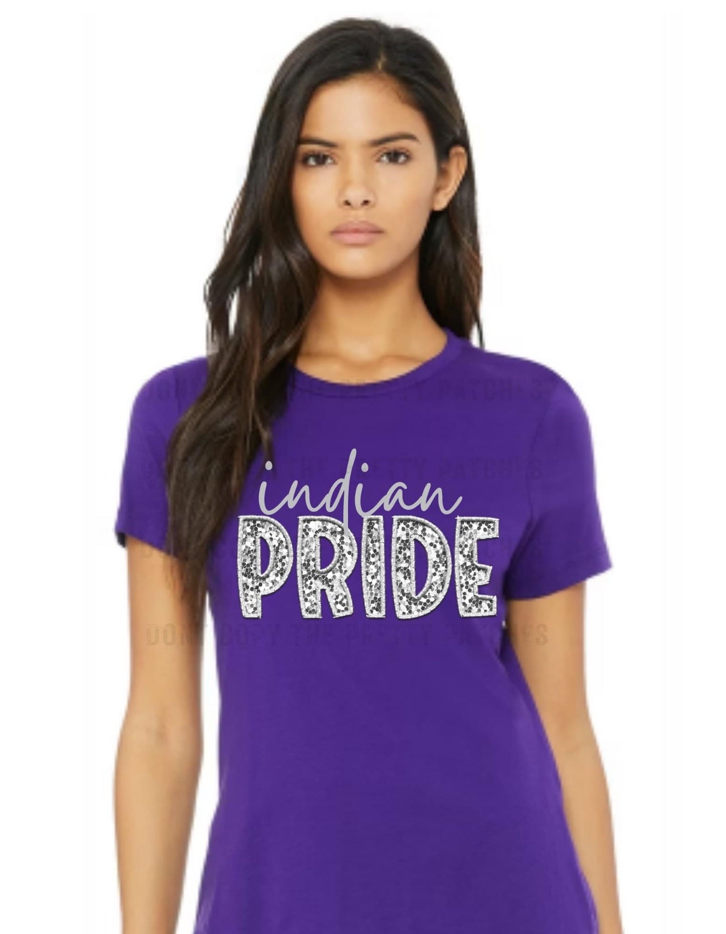 Png Indian pride faux embroidery