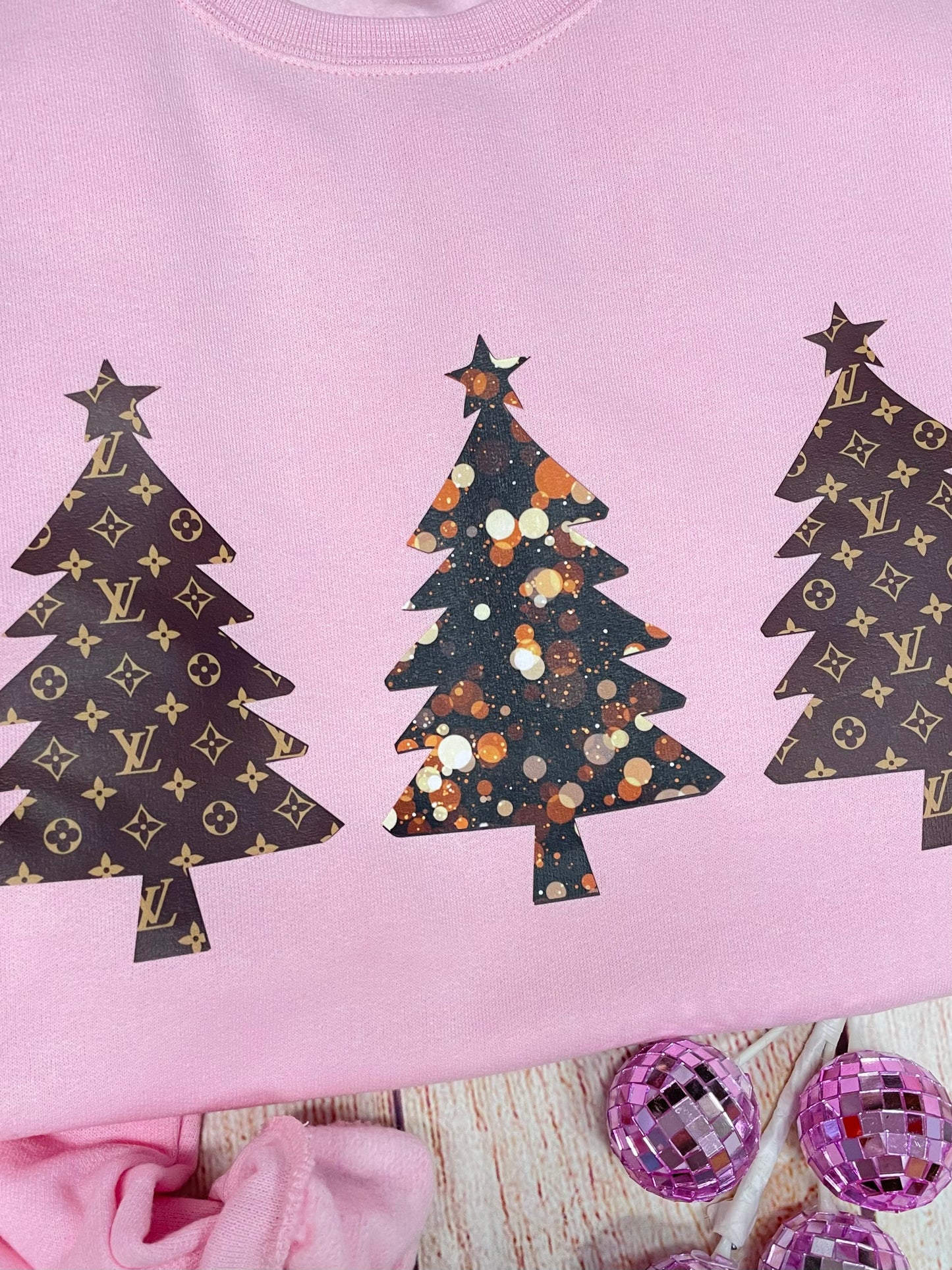 3 christ mas trees "louis ONLY"