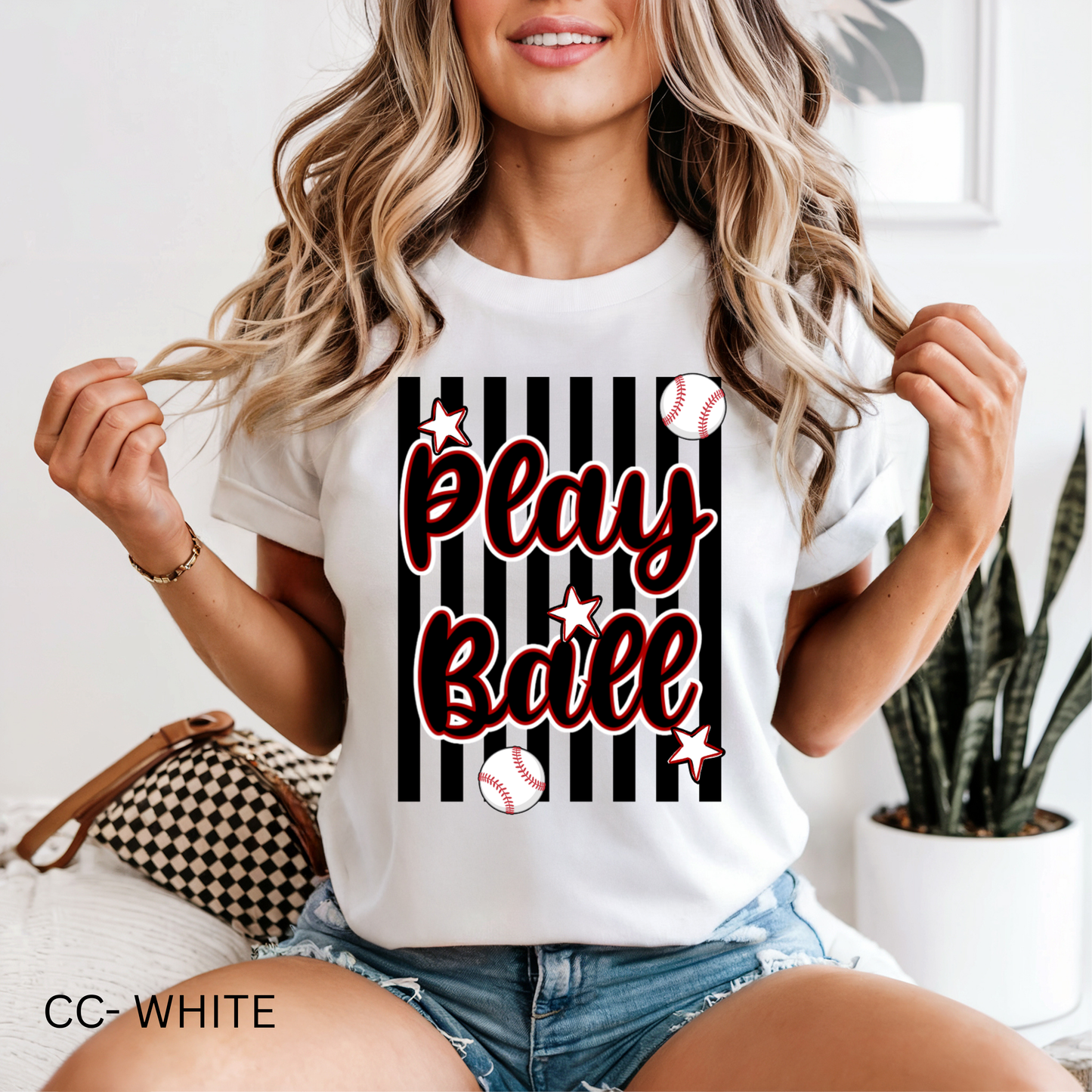 Play Ball ⚾️- T SHIRT (GILDAN/JERZEES)