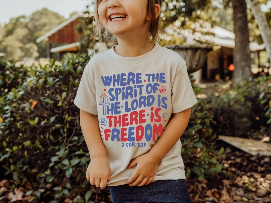..There is Freedom - T SHIRT - (Jerzee/Gildan)