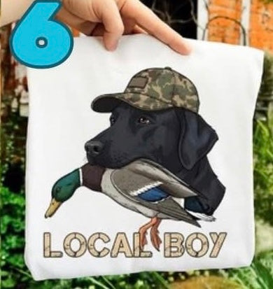 CAMO BOY BUNDLE -#6 - T SHIRT- (GILDAN/LAT)