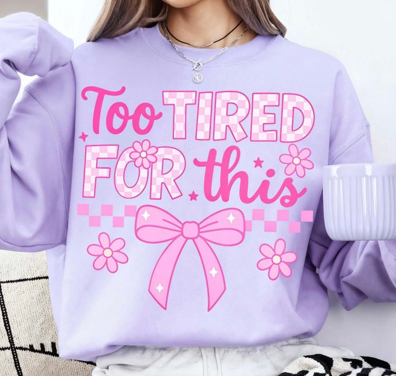 Too Tired for This - T SHIRT - (Jerzee/Gildan)
