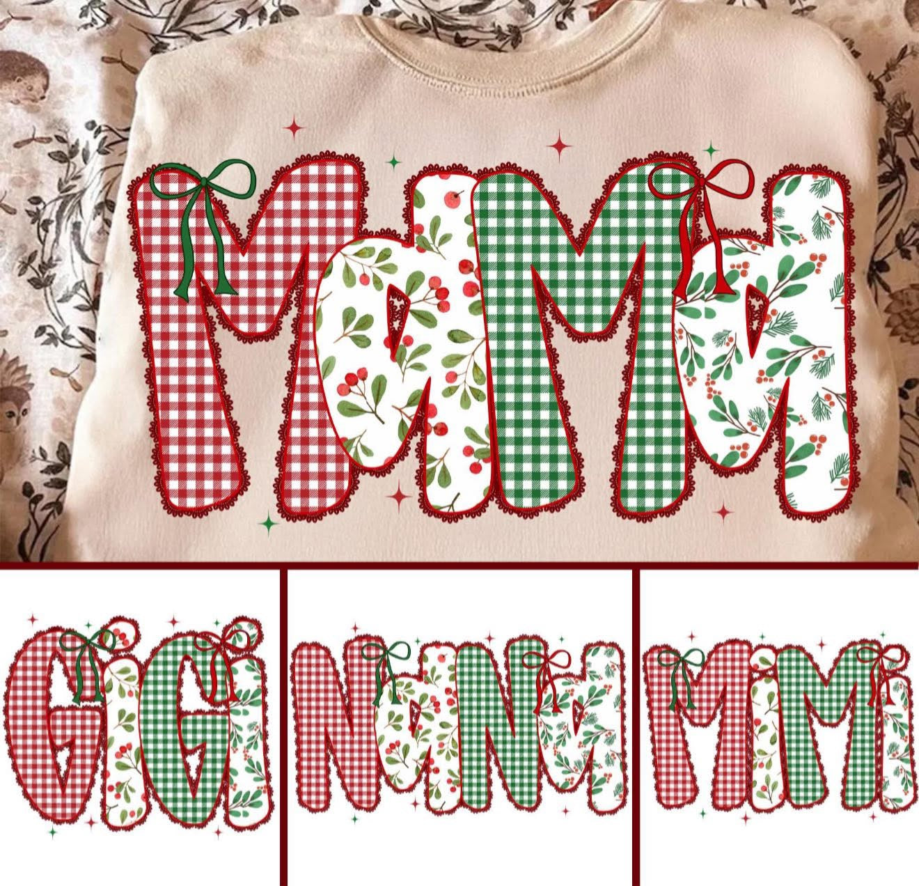 Merry Name Bundle - T SHIRT - (Comfort Color)