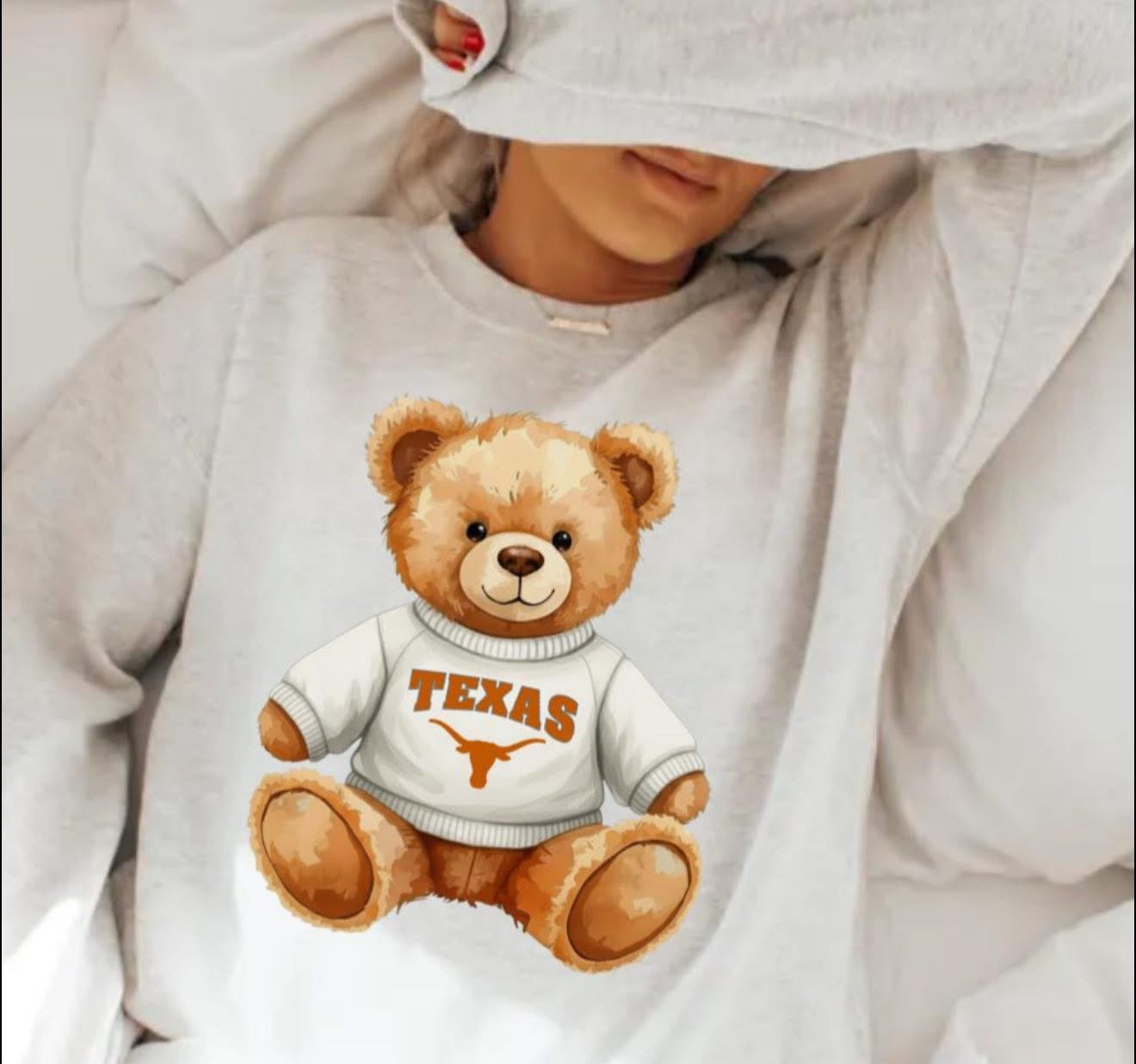 TX L O N G H O R N Bear - T SHIRT - (Bella/Comfort Color)