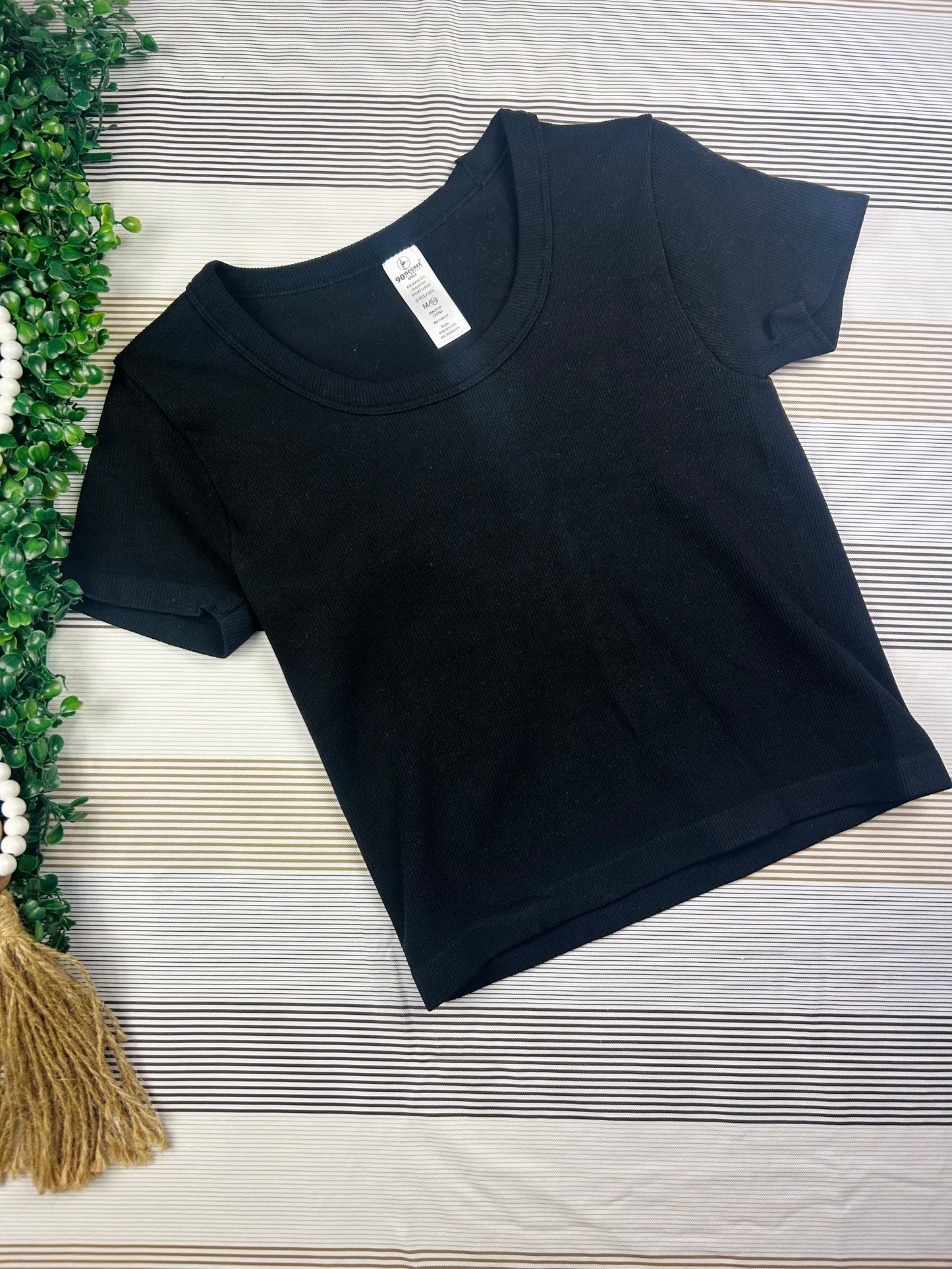 90 Degree Seamless Square Neck T-Shirts- 90DSS
