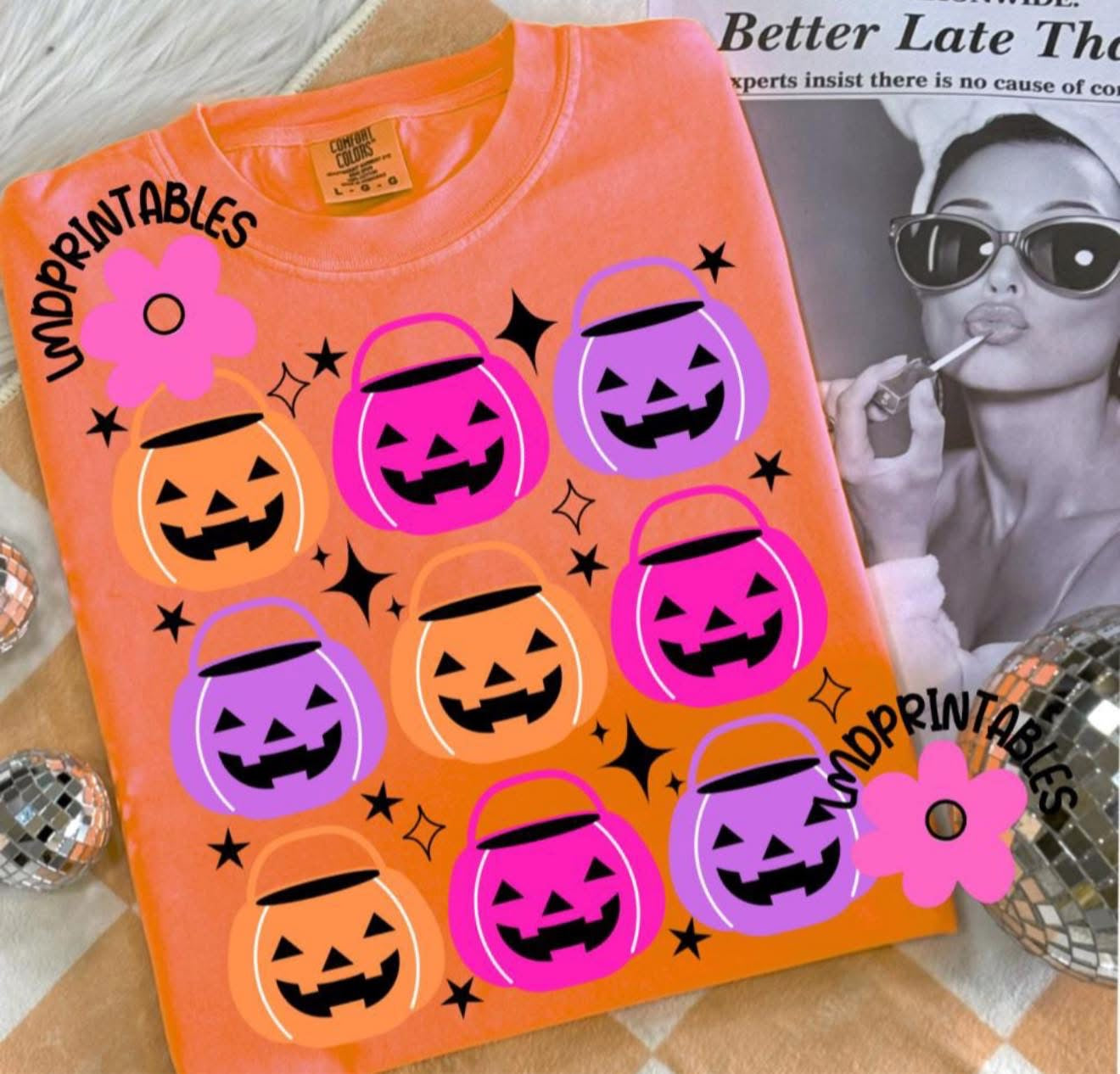 Halloween Buckets - T SHIRT - (Comfort Color)