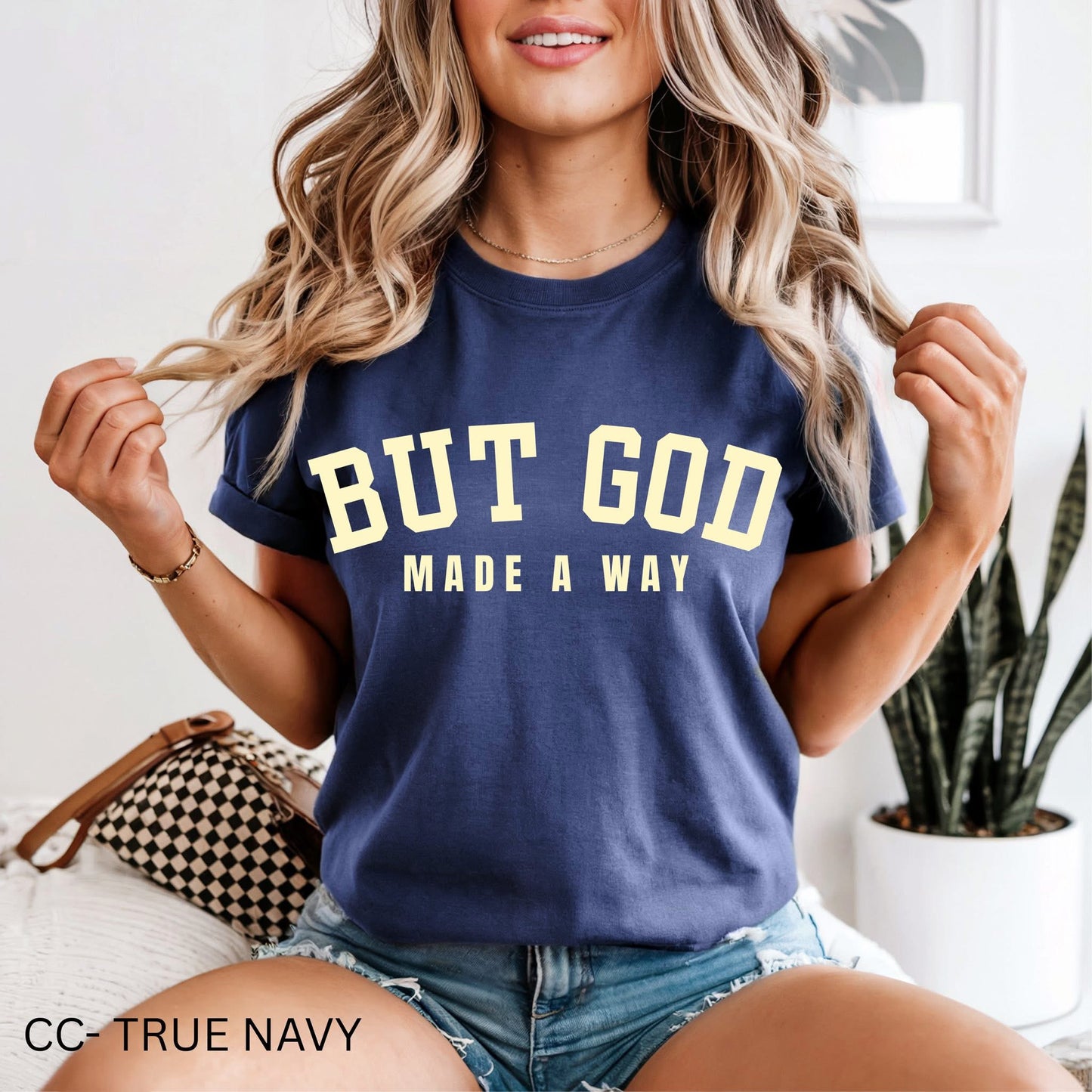But God Made A Way - T SHIRT - (Jerzee/Gildan)