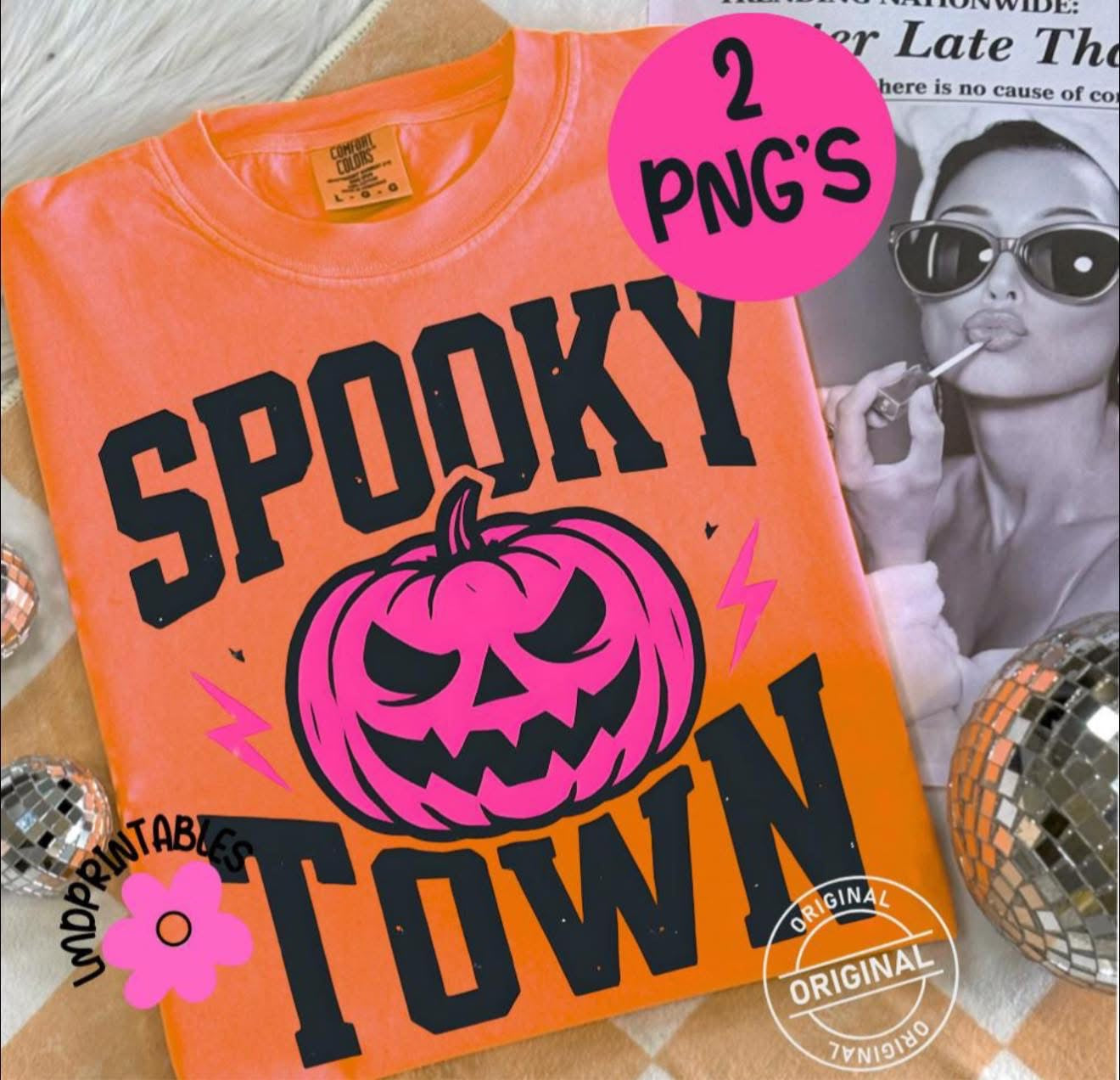 Spooky Town Halloween - T SHIRT - (Bella)