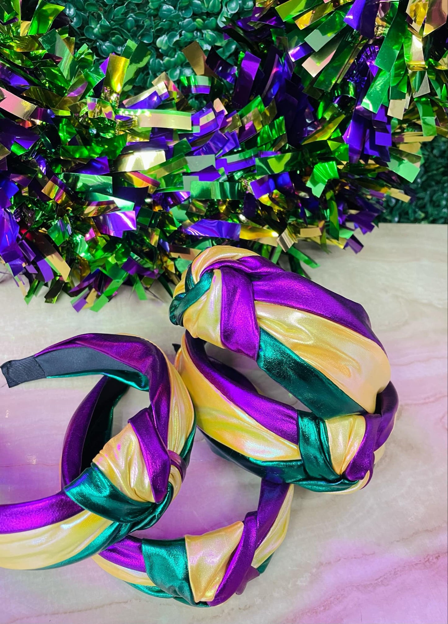 Mardi Gras headband MGHB1