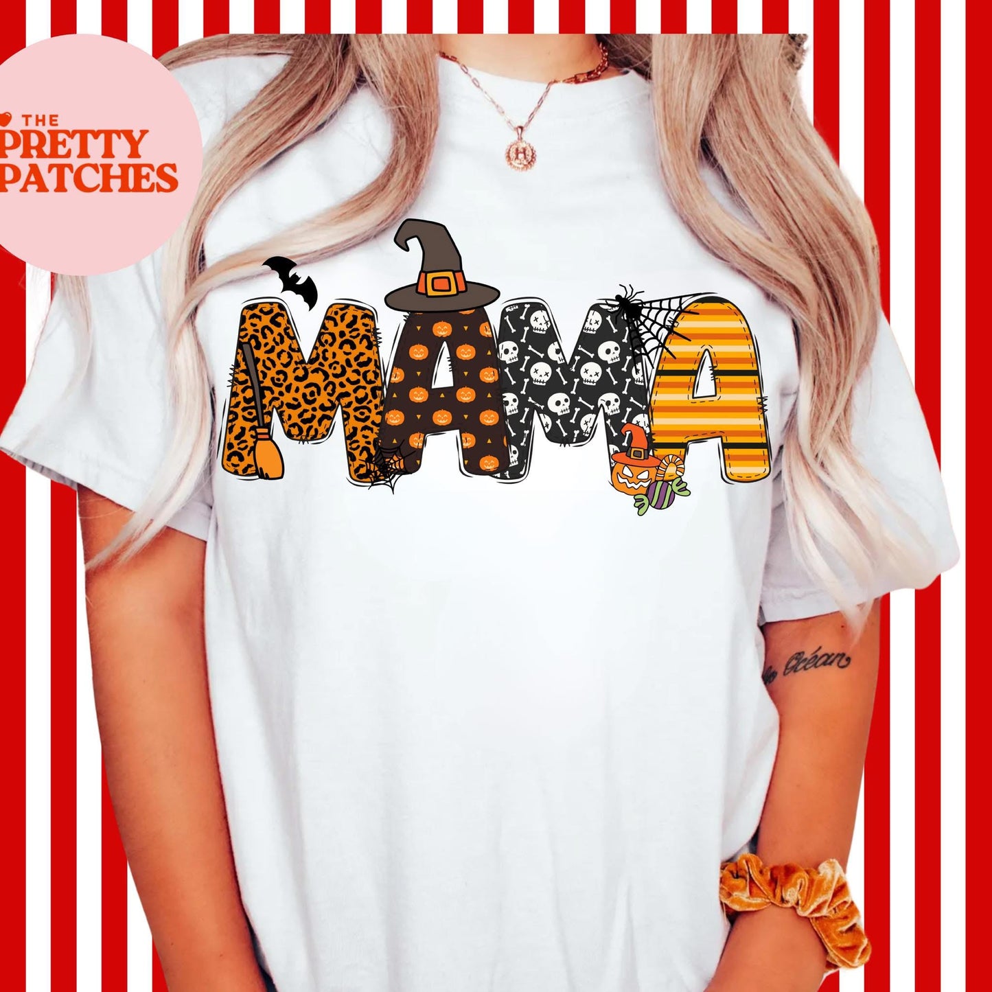 Halloween Mama - T SHIRT - (Bella)