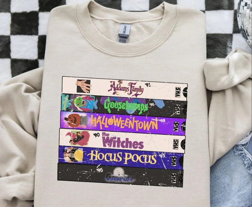 Vintage Halloween Movie - T SHIRT - (Jerzee/Gildan)