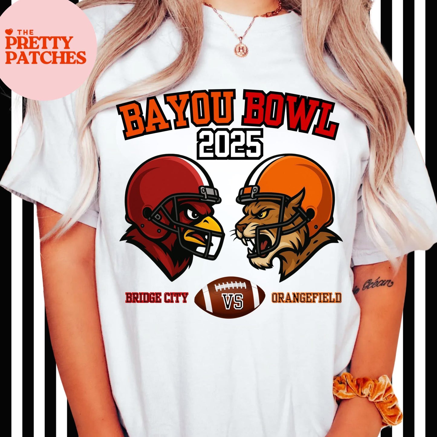 Bayou Bowl 2025 OF vs BC - T SHIRT - (Jeerzee/Gildan)