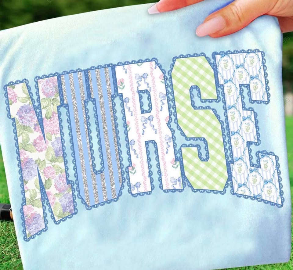 Nurse🩵 - TSHIRT-(GILDAN/JERZEES)