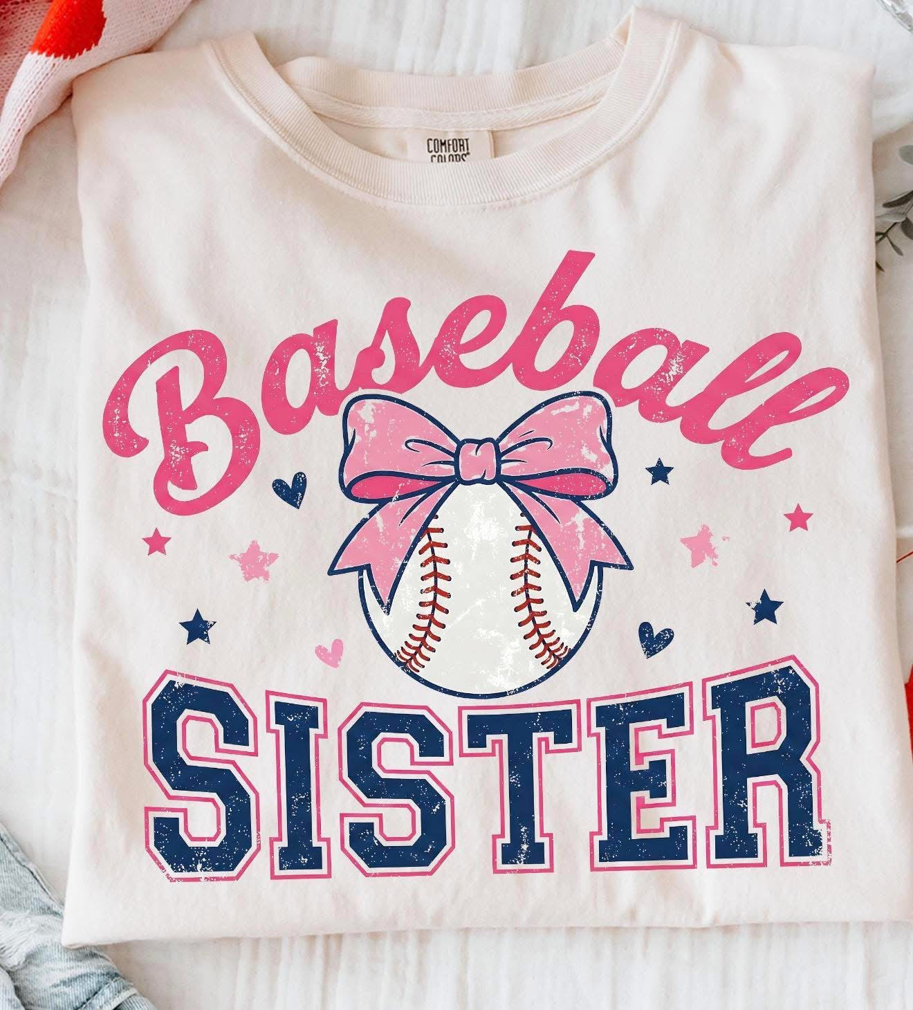 Baseball Sister-T SHIRT - (GILDAN/JERZEES)