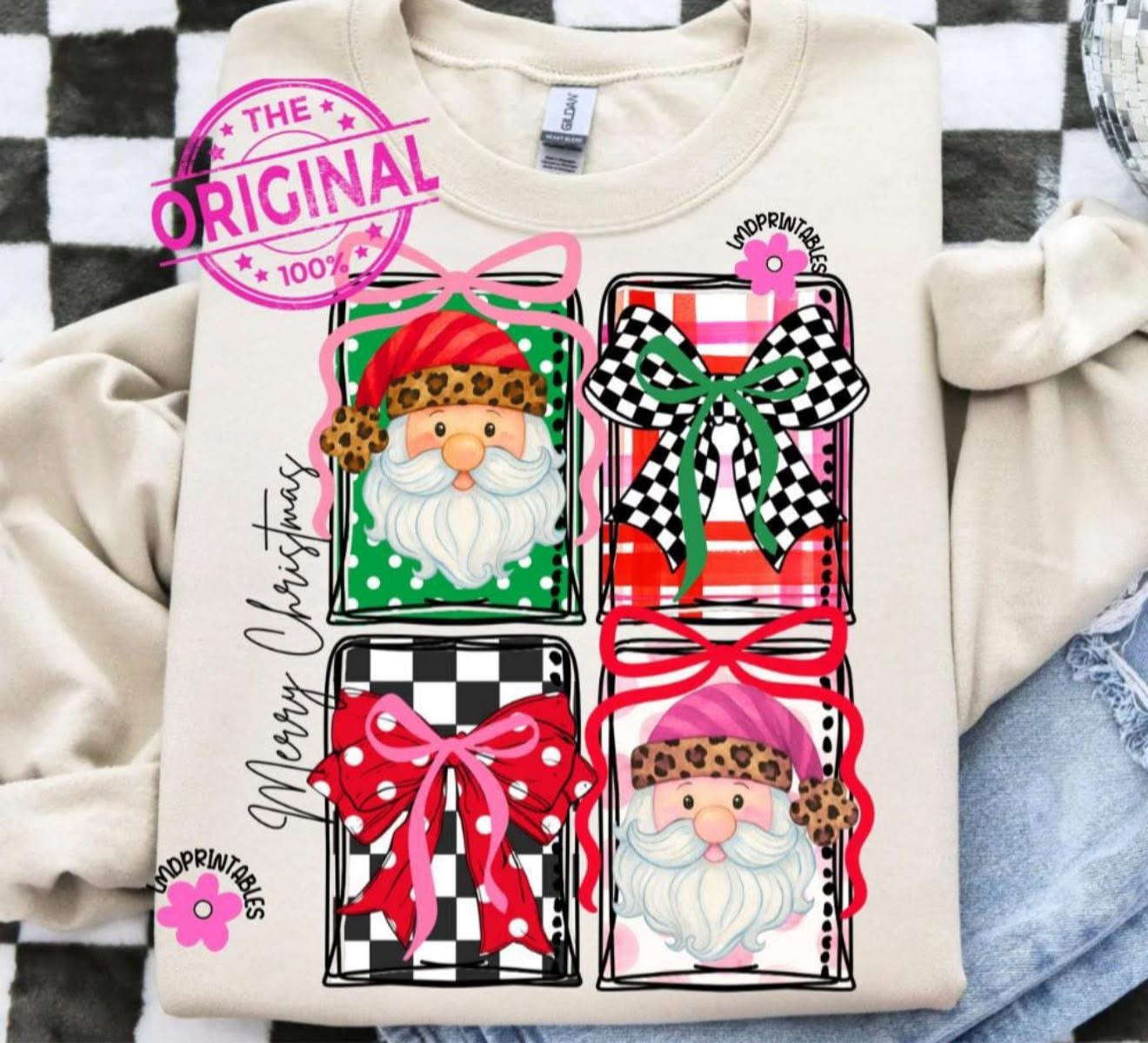 Christmas Collage - T SHIRT - (Comfort Color)