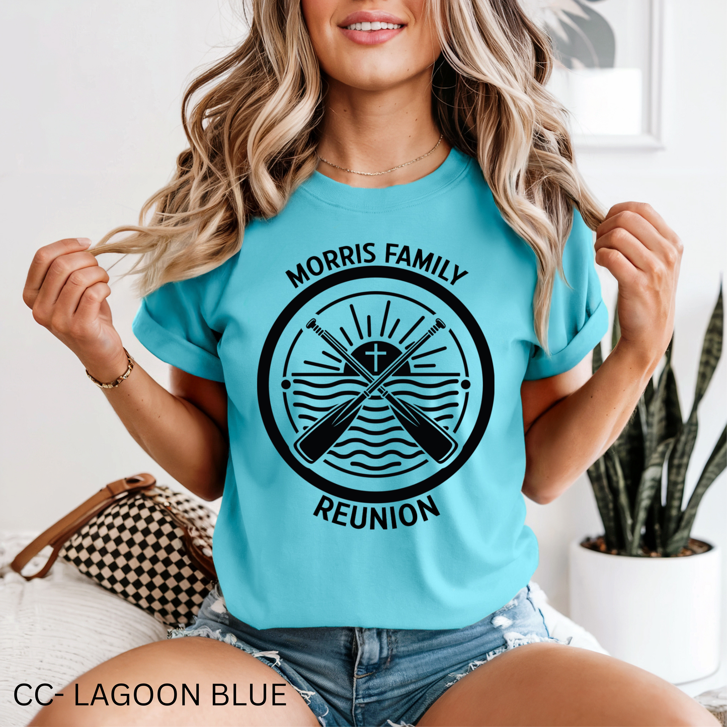 Morris Family Reunion - T SHIRT (COMFORT COLOR/RABBIT SKINS)