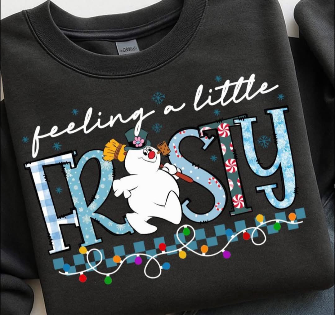 Feeling a Little Frosty - SWEATSHIRT - (Jerzee/Gildan)