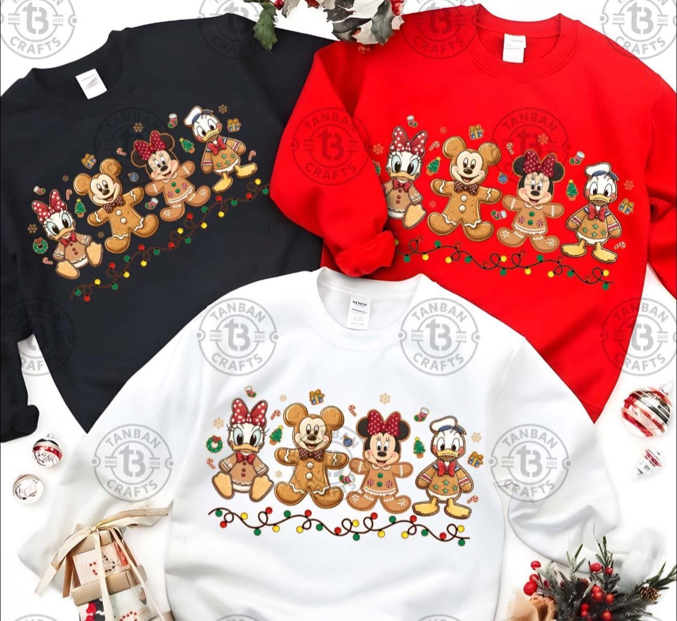 A D I S N E Y Christmas - T SHIRT - (Jerzee/Gildan)