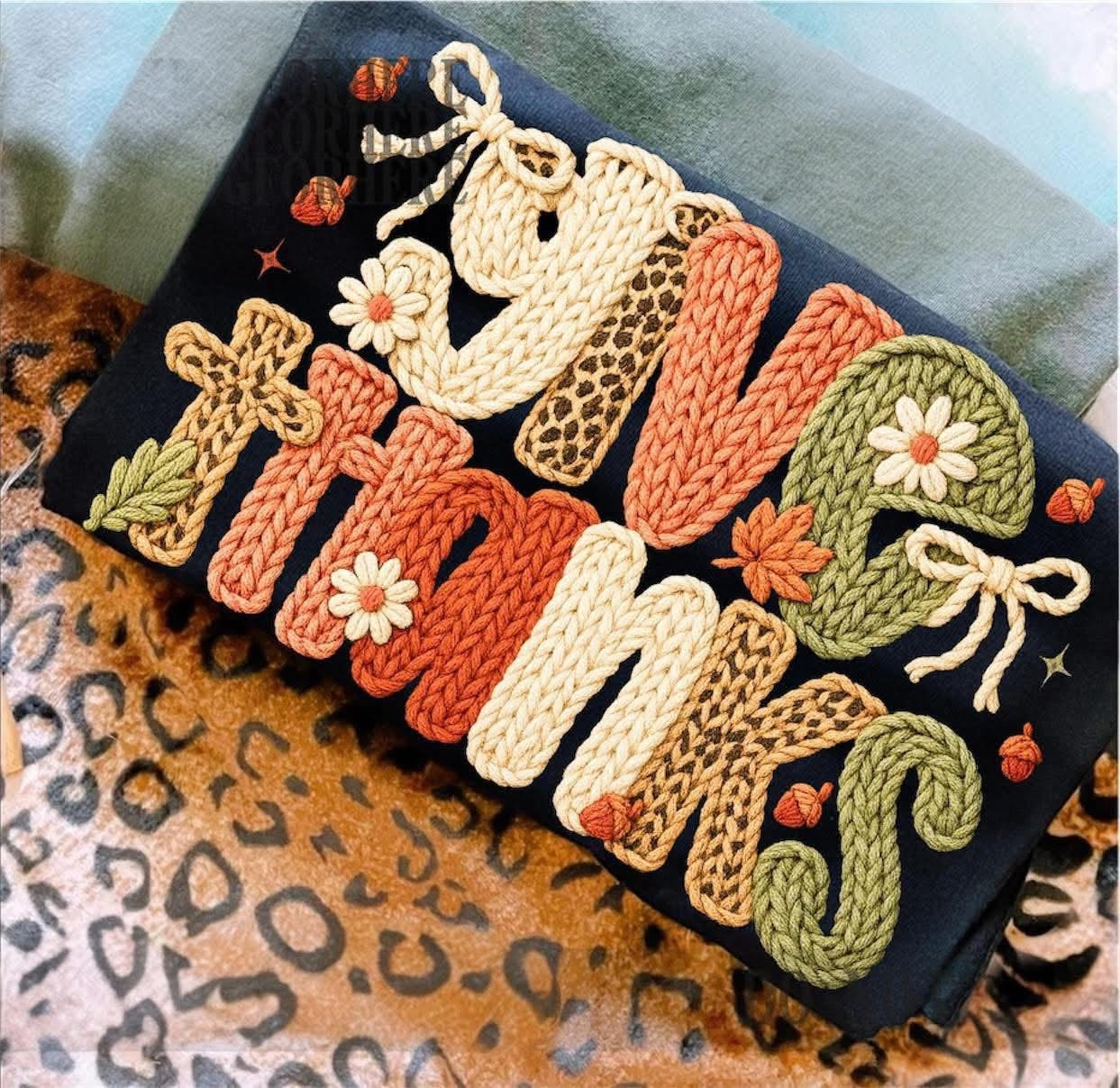 Yarn Give Thanks - T SHIRT - (Bella/Comfort Color)