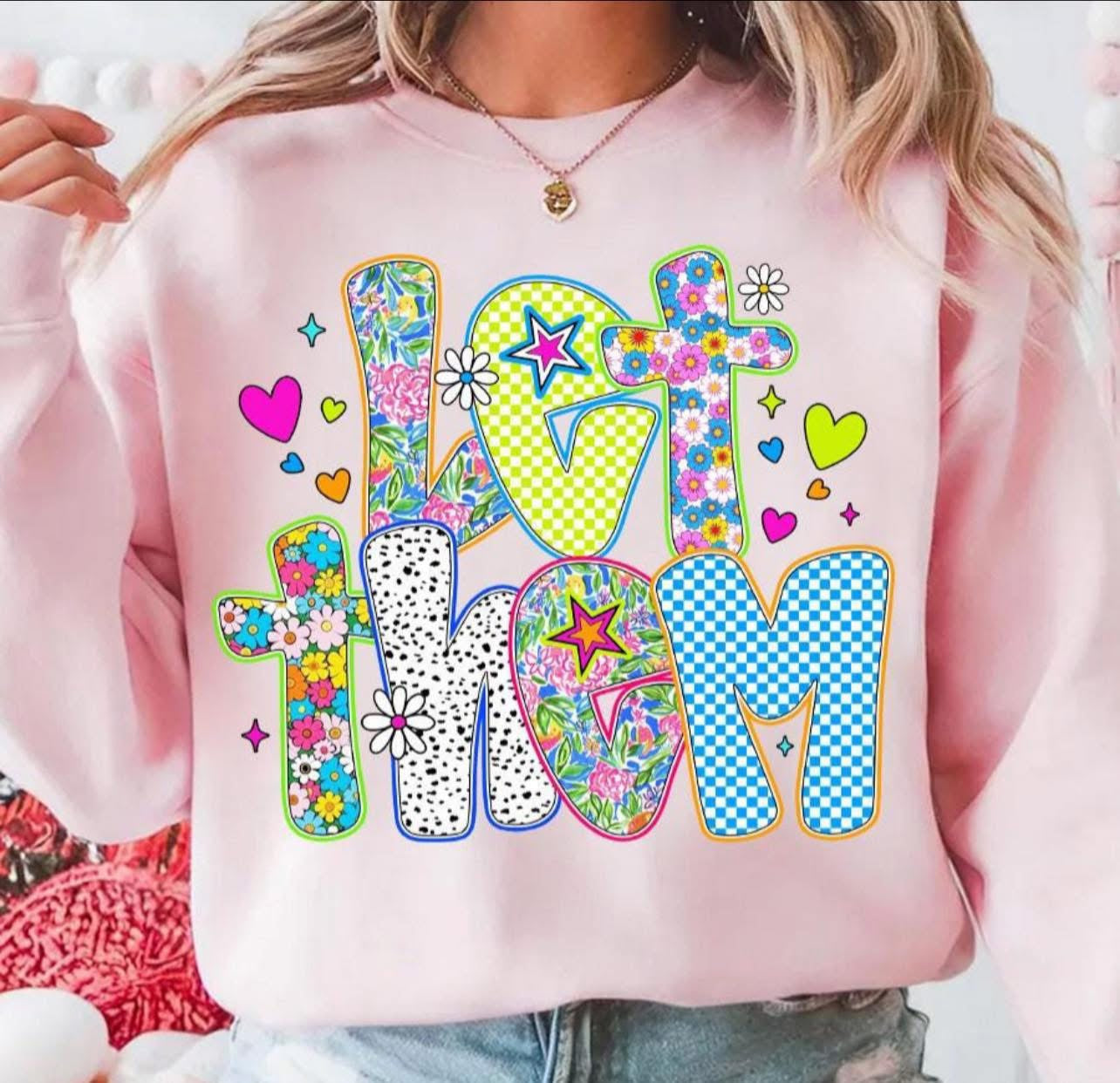 Let Them - T SHIRT - (Jerzee/Gildan)