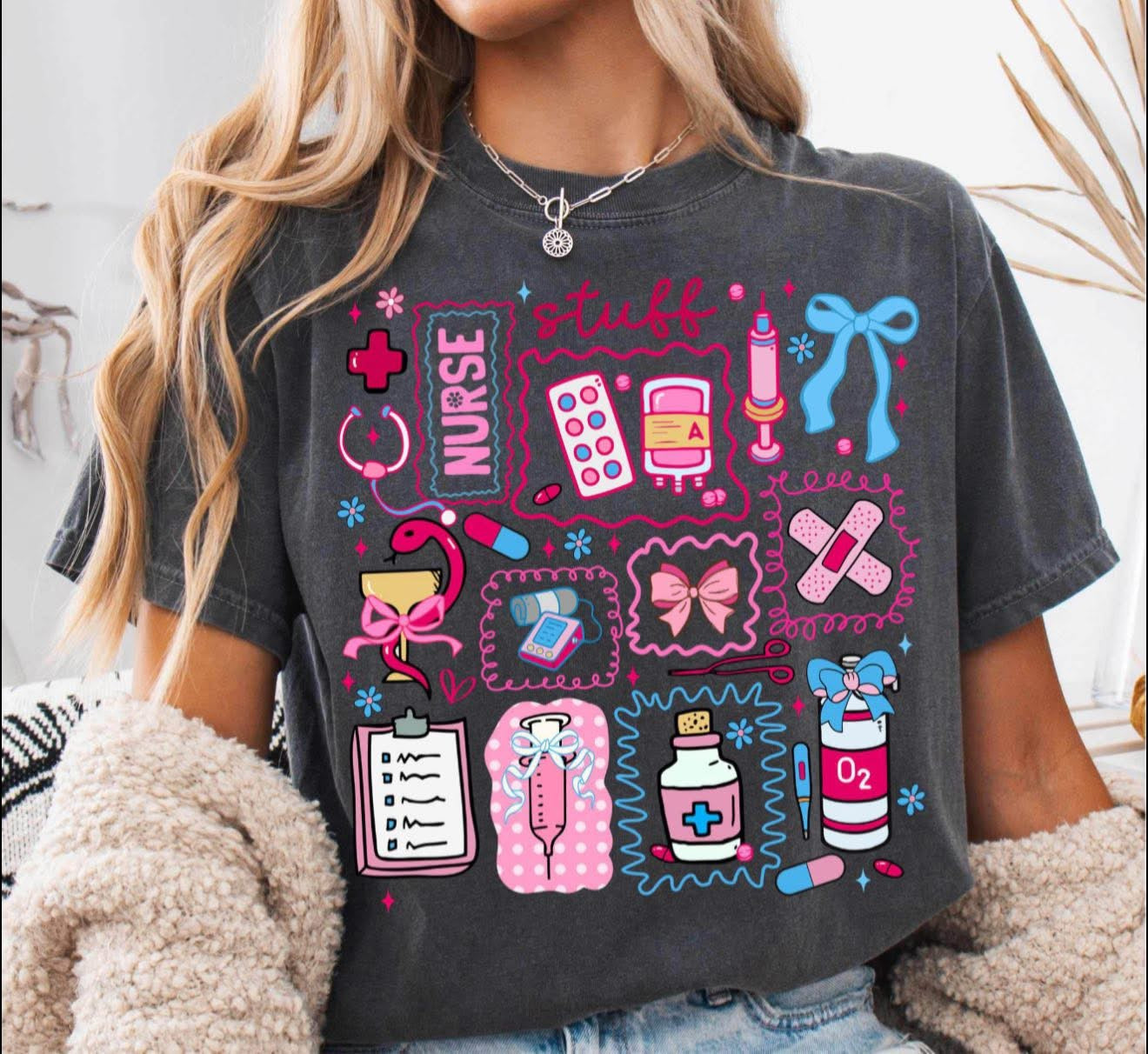 Nurse Collage - T SHIRT - (Bella/Comfort Color)