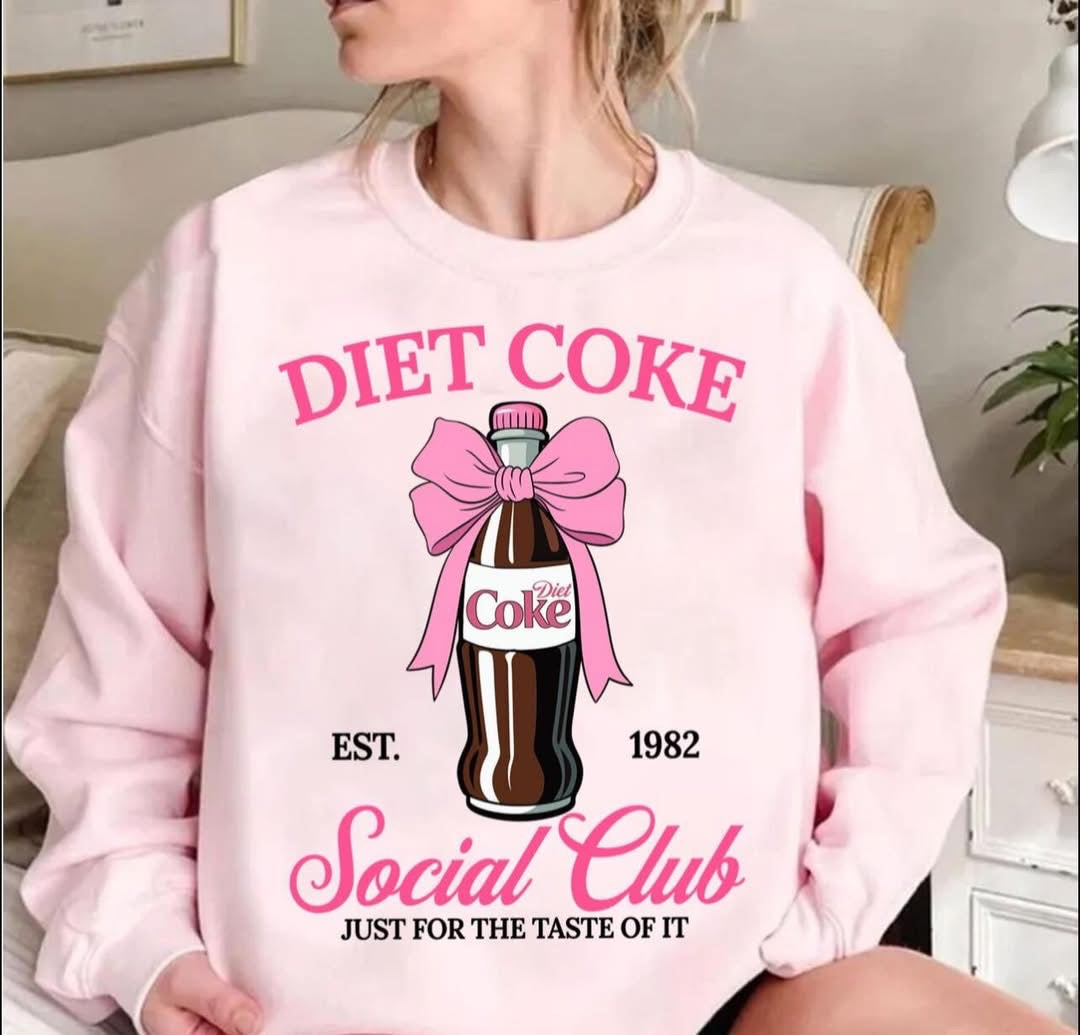 Diet Coke Social Club - T SHIRT - (Jerzee/Gildan)