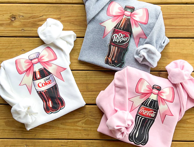 Dr. Pepper and Bows SWEATSHIRT