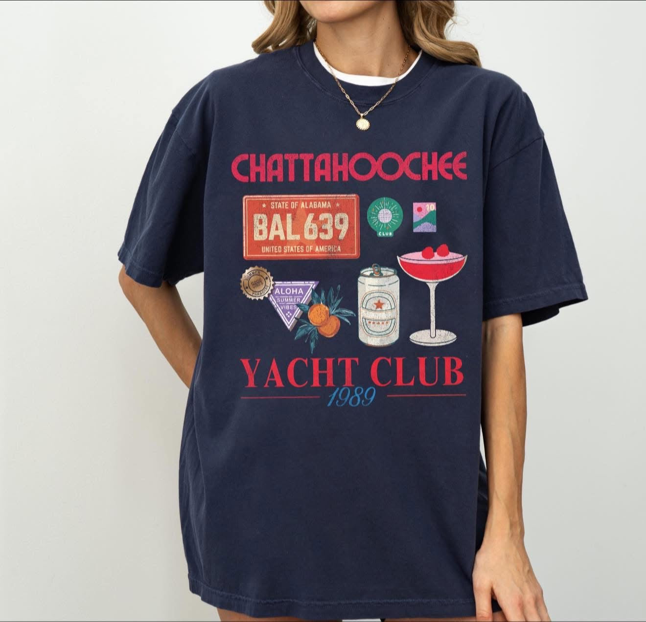 Chattahoochee Yacht Club - T SHIRT- (Comfort Color)