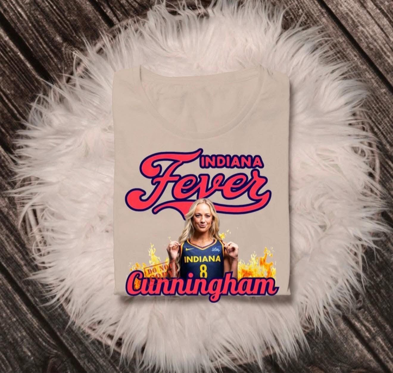 Indiana Fever Cunningham - T SHIRT- (Jerzee/Gildan)