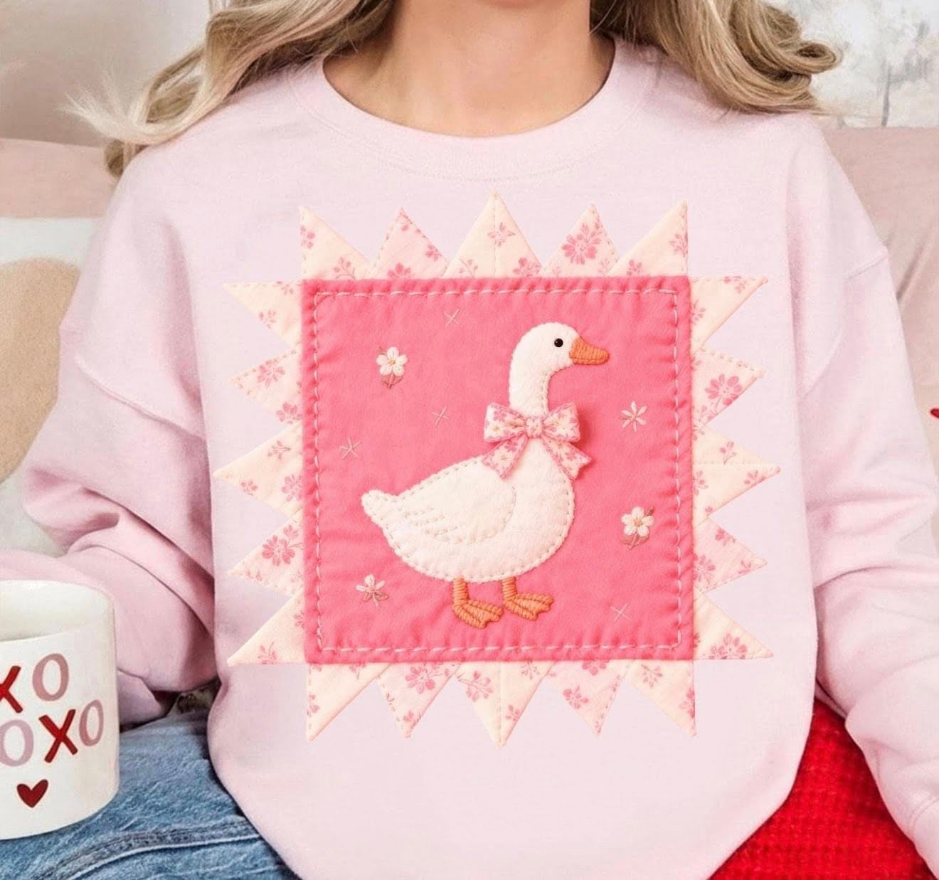 THRIFTED GOOSE - TSHIRT- (COMFORT COLOR/BELLA)