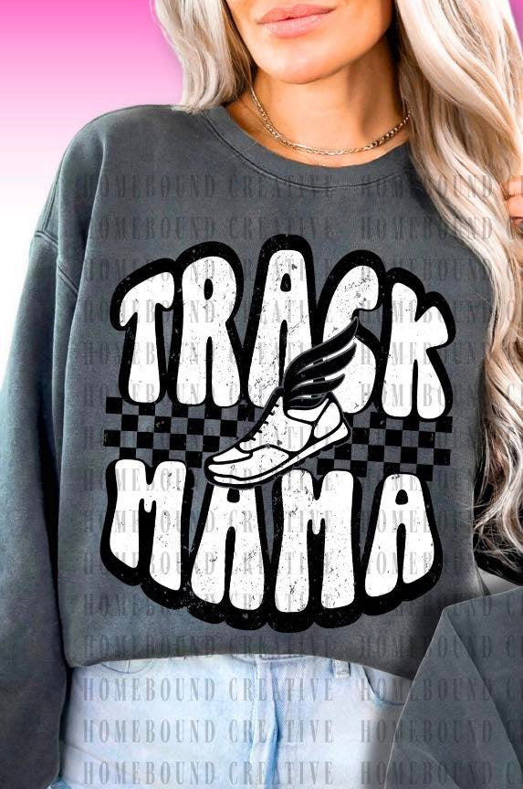 Track Mama 🖤 - TSHIRT- (GILDAN/JERZEES)