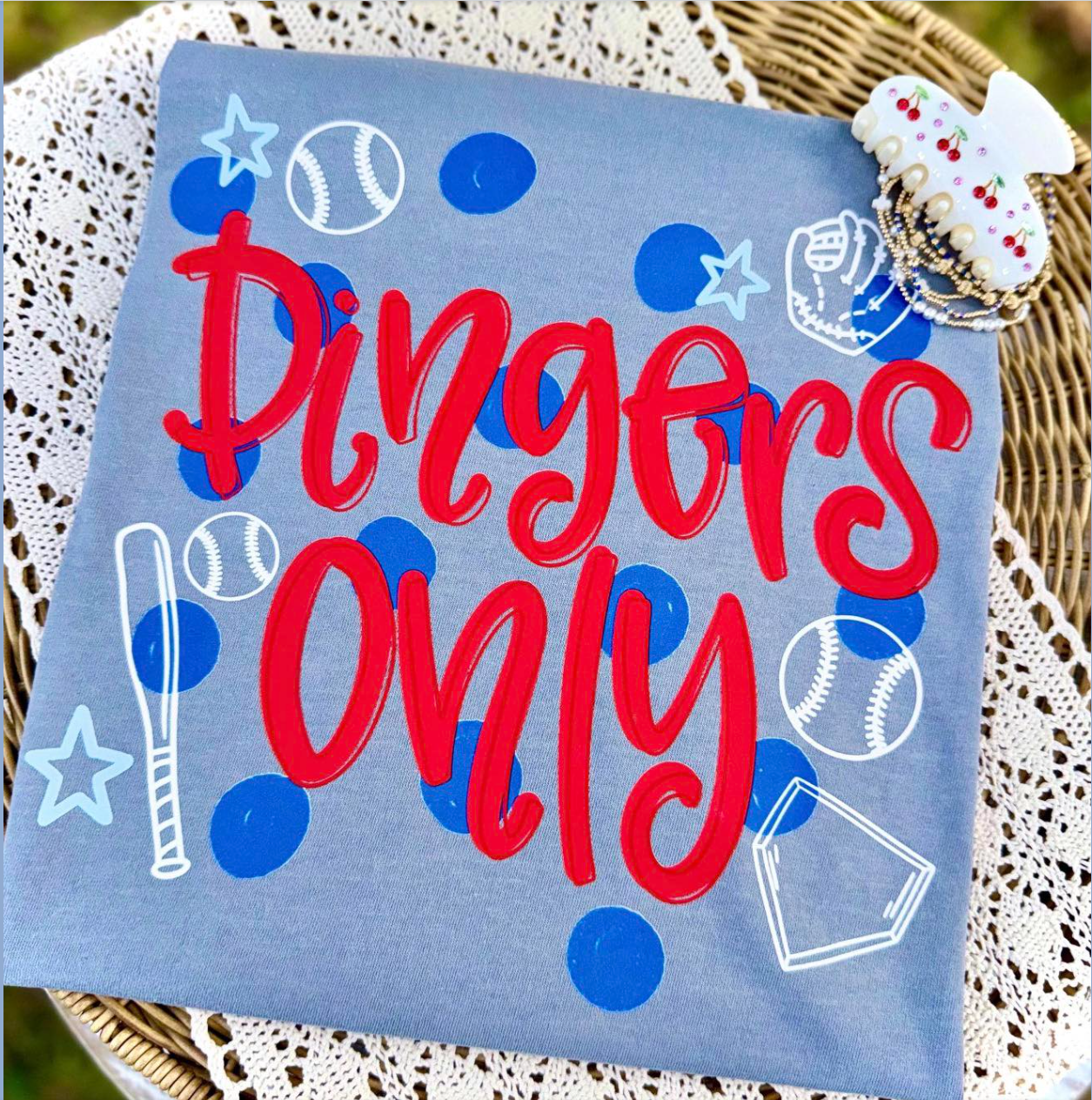 Dingers Only ⚾️- T SHIRT - (GILDAN/JERZEES)