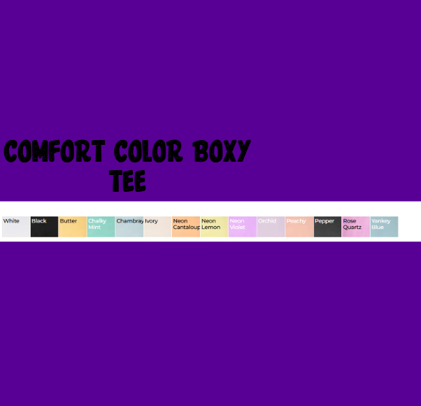 AMERICA LAND OF FREE - BOXY TEE - (COMFORT COLOR) 062926BR
