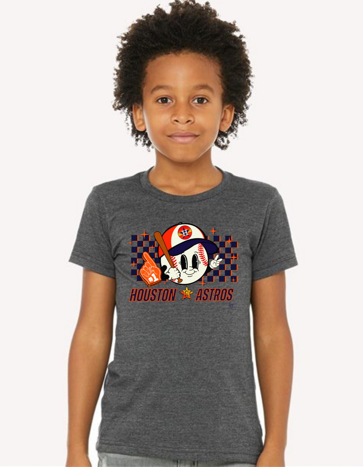 Houston astros baseball cartoon TEE SHIRT
