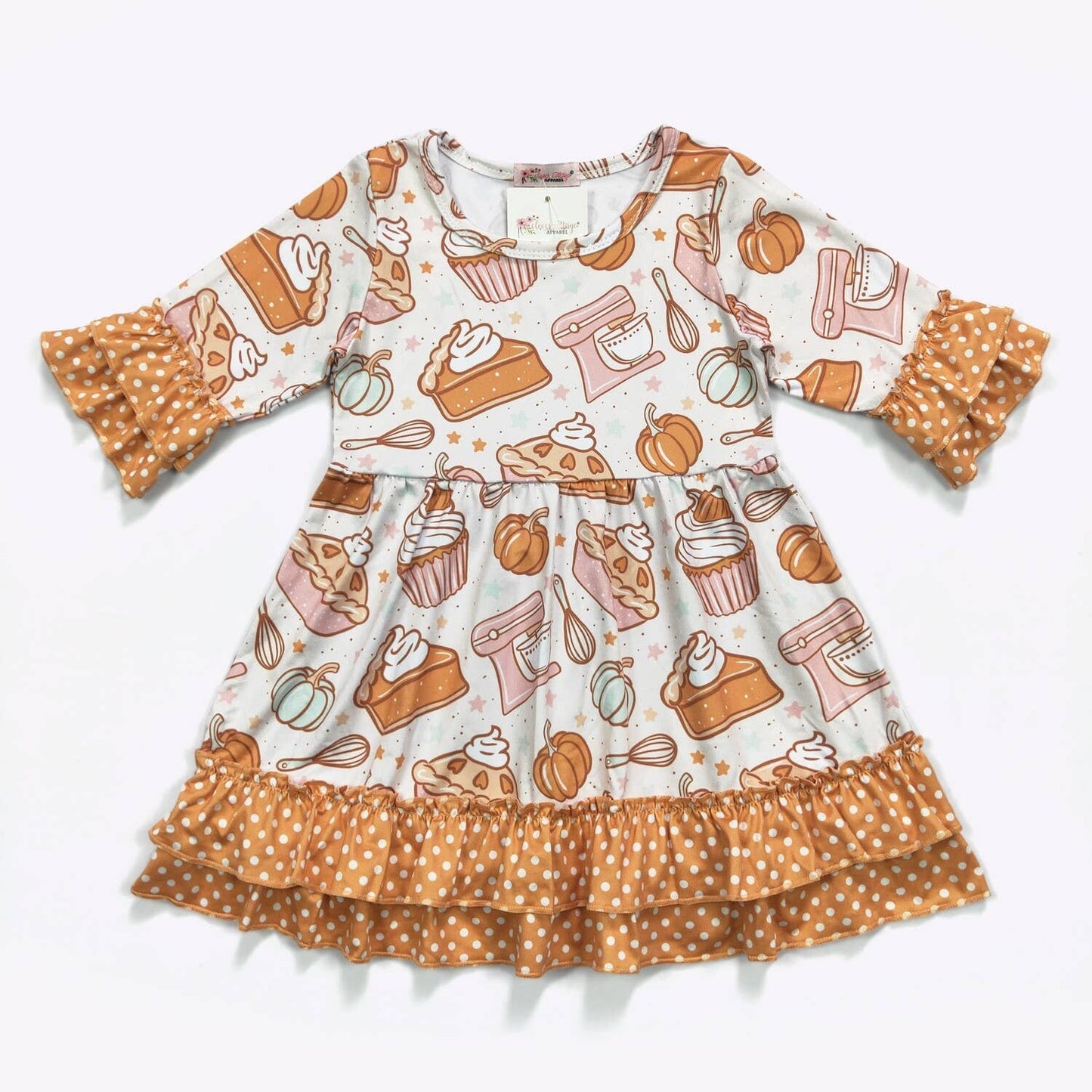 Pumpkin Pie Girls Dress 35960