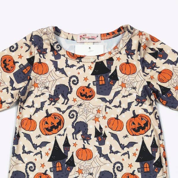 Vintage Halloween Baby Romper 10625br