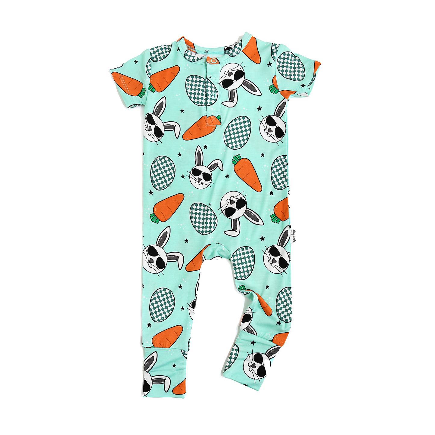 Bamboo Romper Boys Clothing Summer Baby Henley Peter 1459