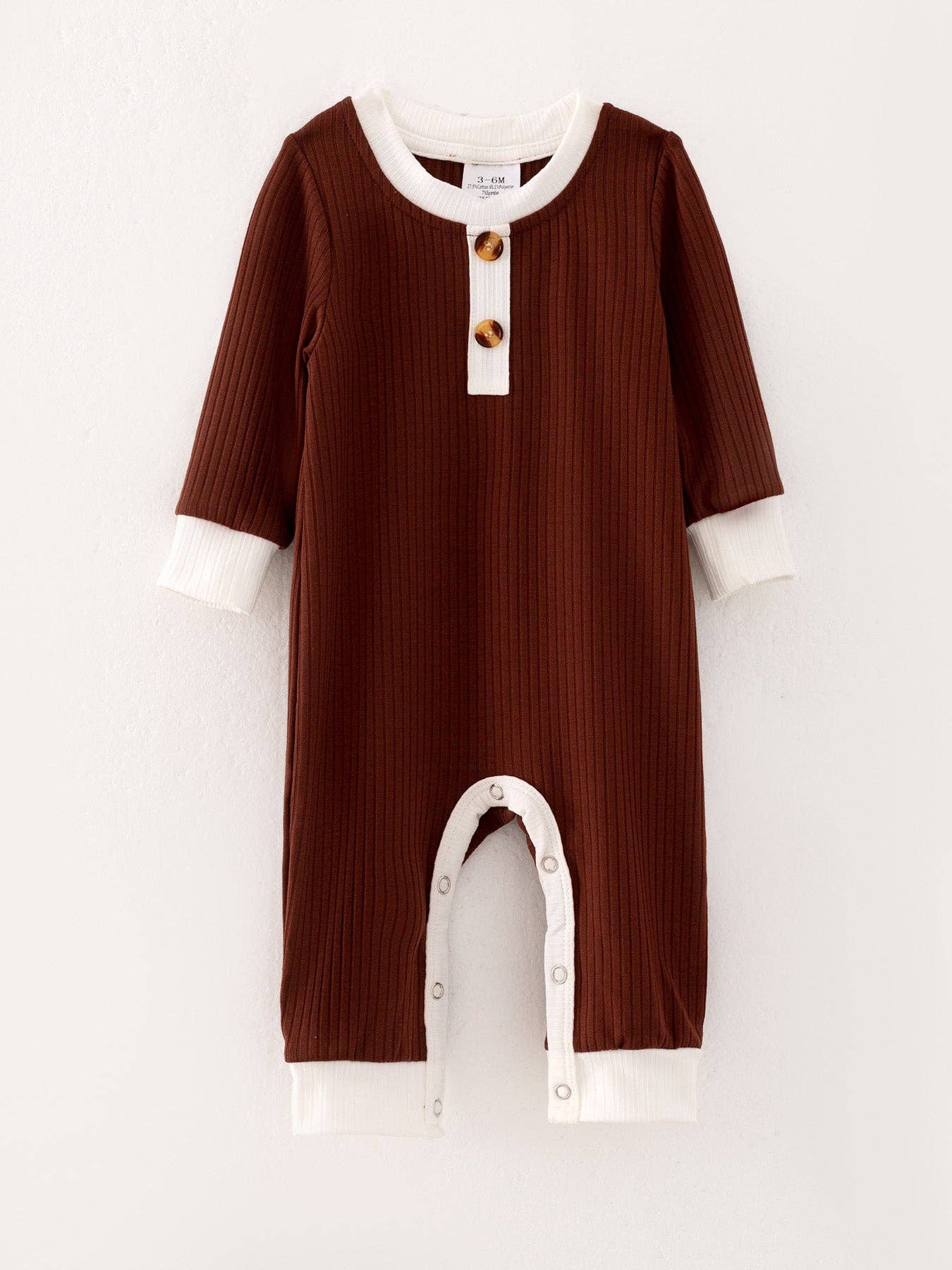 Boys Solid Color Romper RPG41506